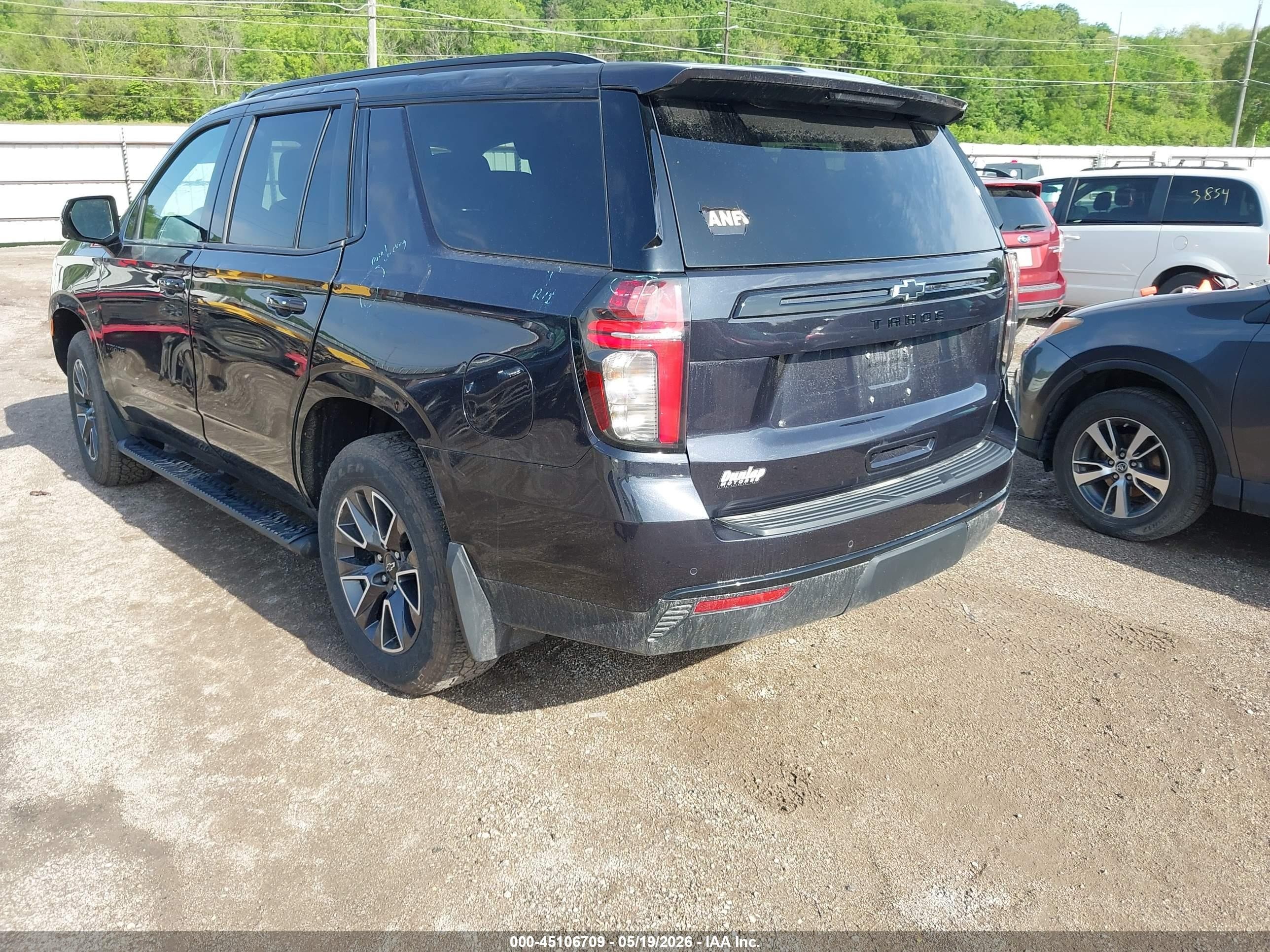 2023 Chevrolet Tahoe 4wd Z71 Black vin: 1GNSKPKD3PR101560