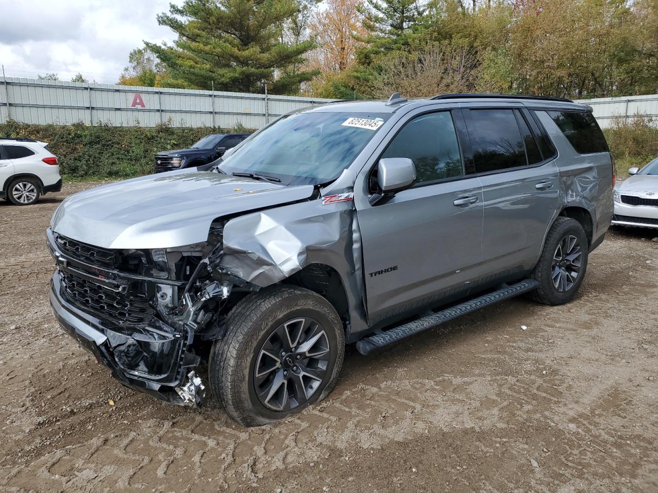2024 Chevrolet Tahoe K1500 Z71 Silver vin: 1GNSKPKD7RR408829