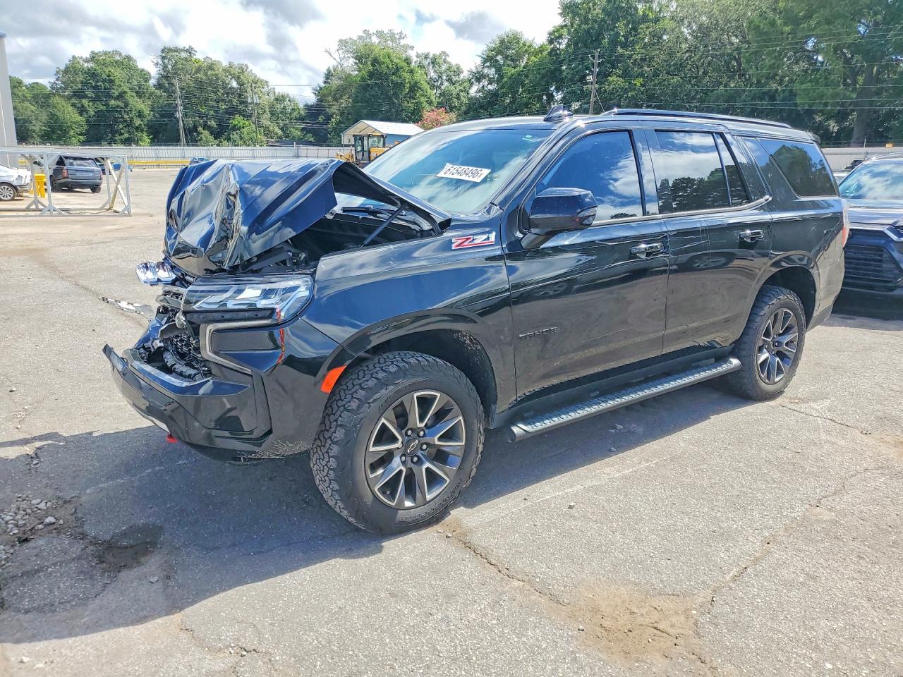 2021 Chevrolet Tahoe K1500 Z71 Black vin: 1GNSKPKD9MR326352