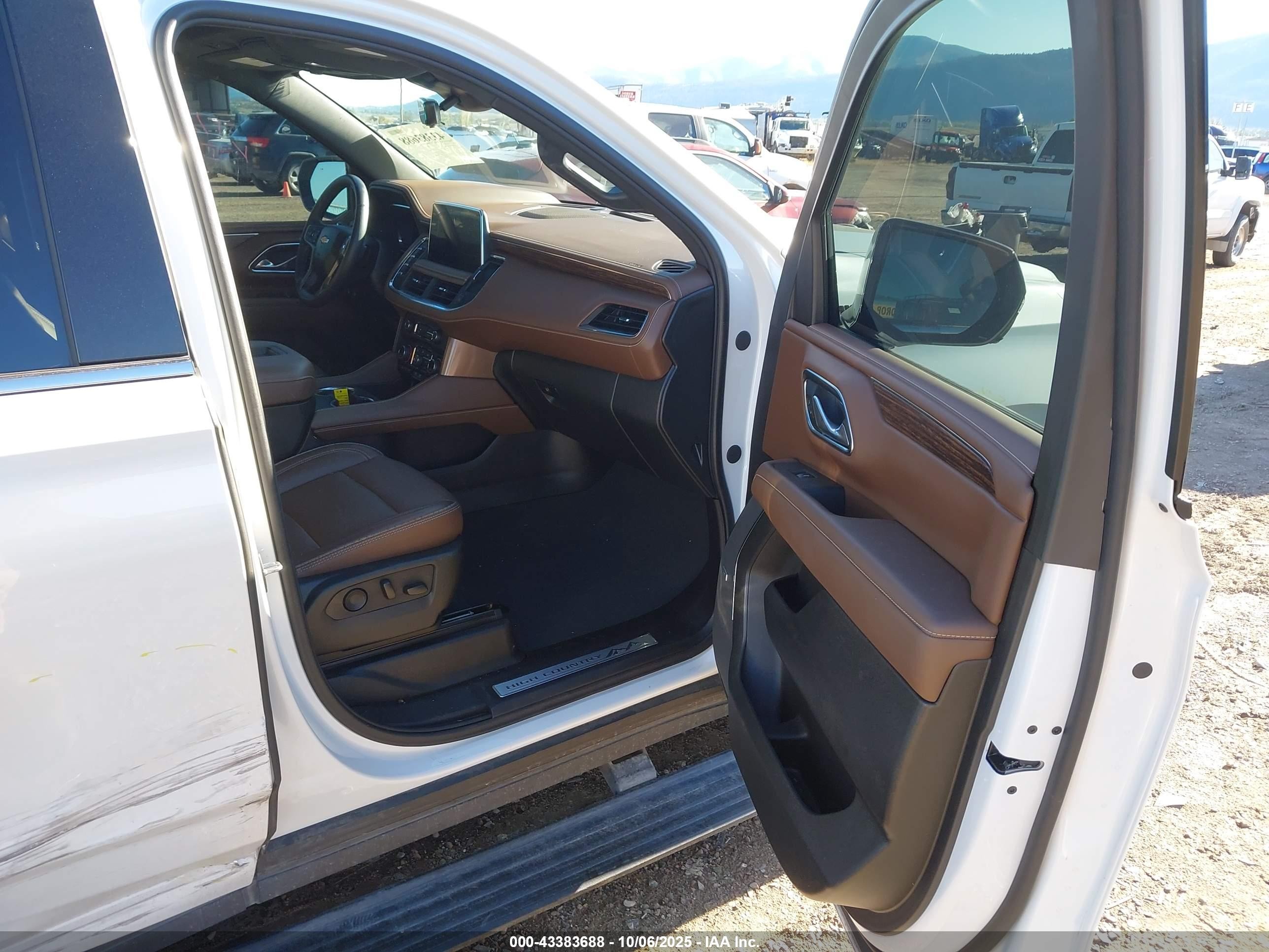 2024 Chevrolet Tahoe 4wd High Country Белый vin: 1GNSKTKL6RR117688
