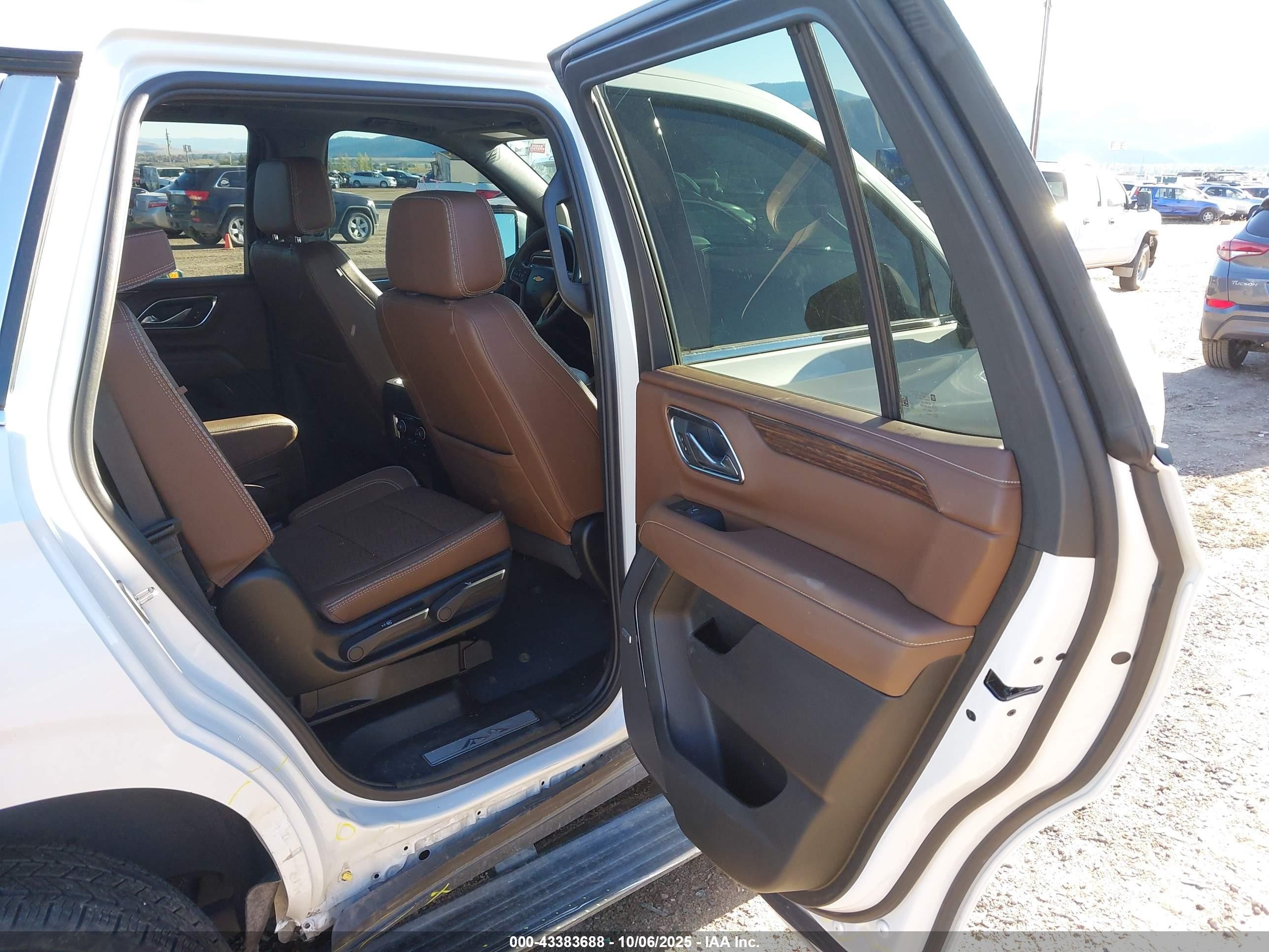 2024 Chevrolet Tahoe 4wd High Country Белый vin: 1GNSKTKL6RR117688