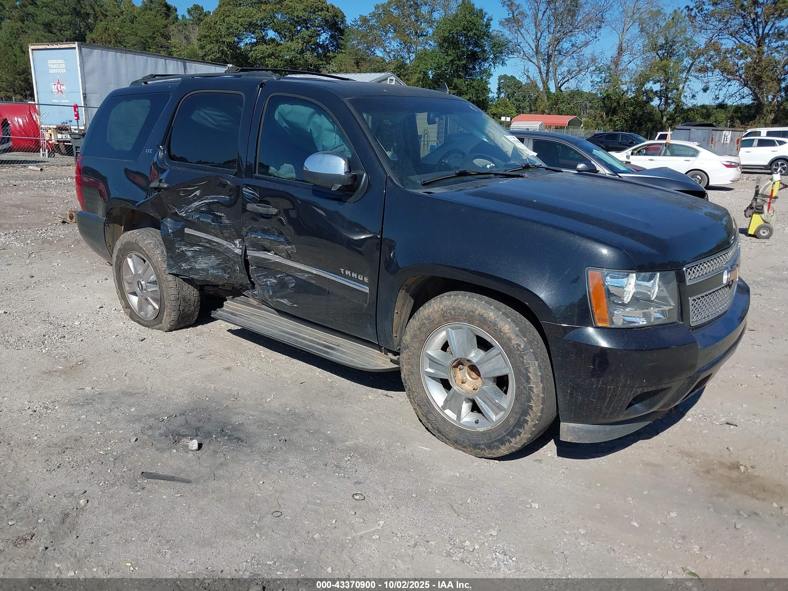 2010 Chevrolet Tahoe Ltz Black vin: 1GNUCCE09AR191635