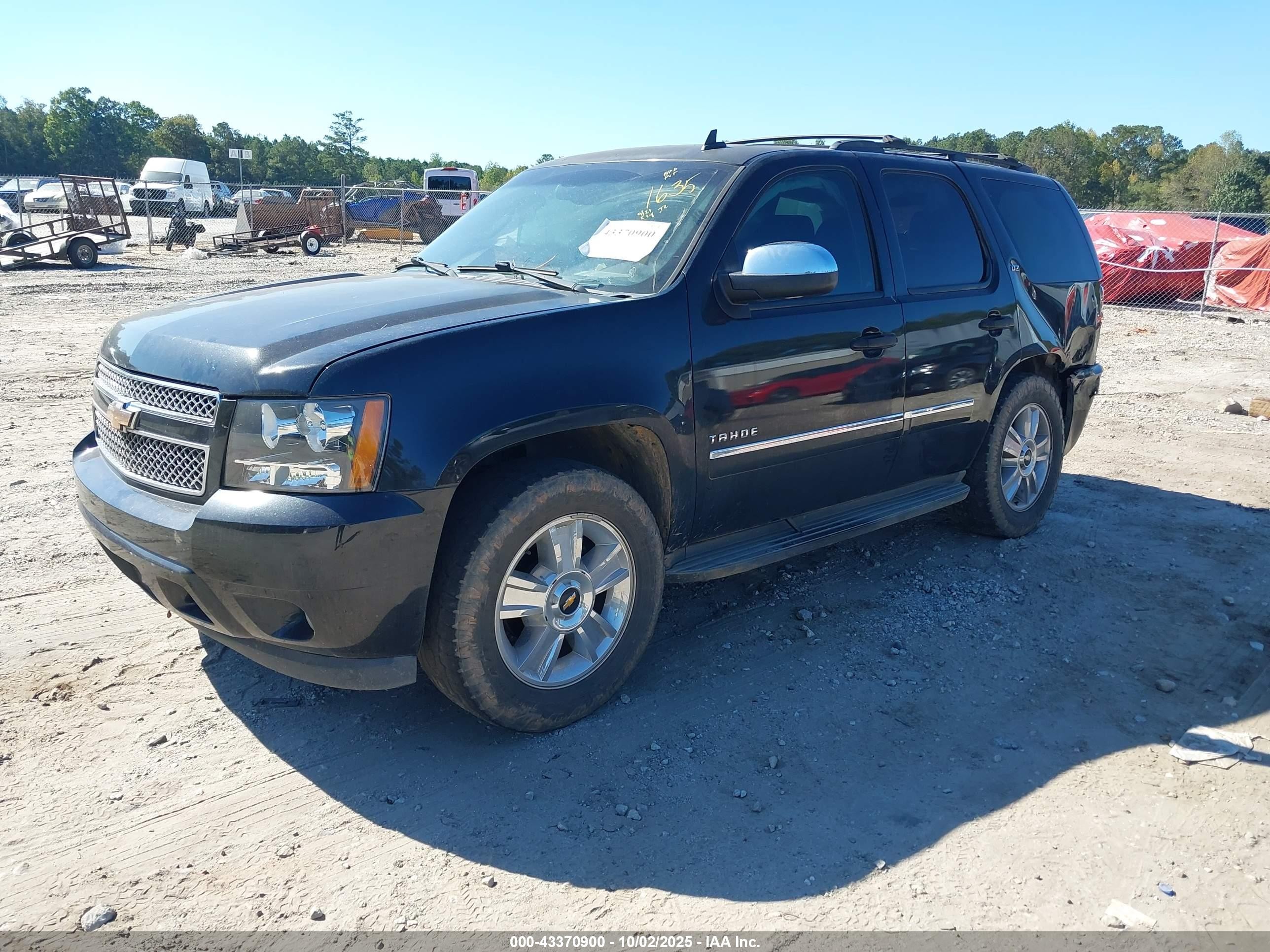 2010 Chevrolet Tahoe Ltz Black vin: 1GNUCCE09AR191635