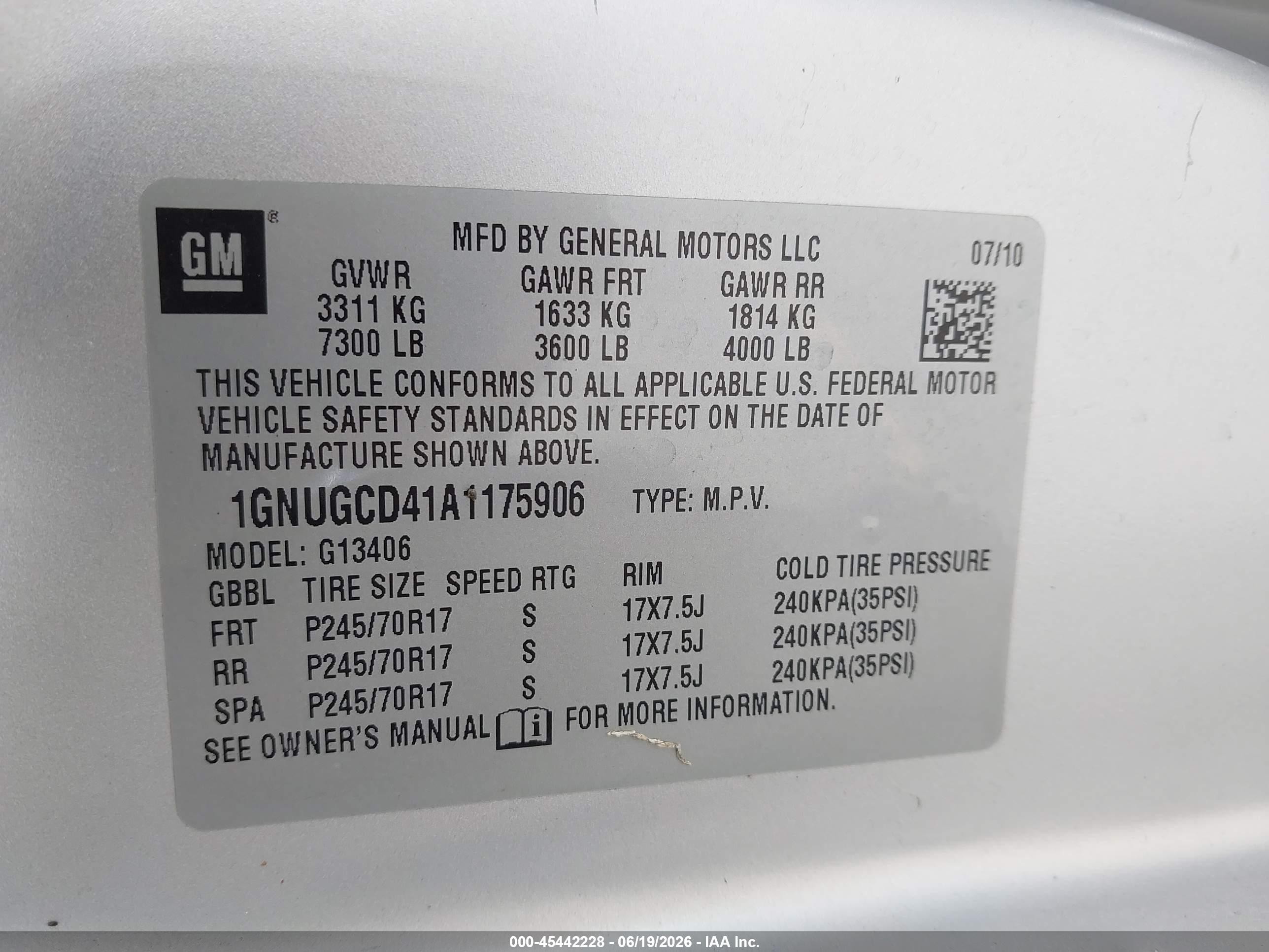 2010 Chevrolet Express 1500 Lt Silver vin: 1GNUGCD41A1175906