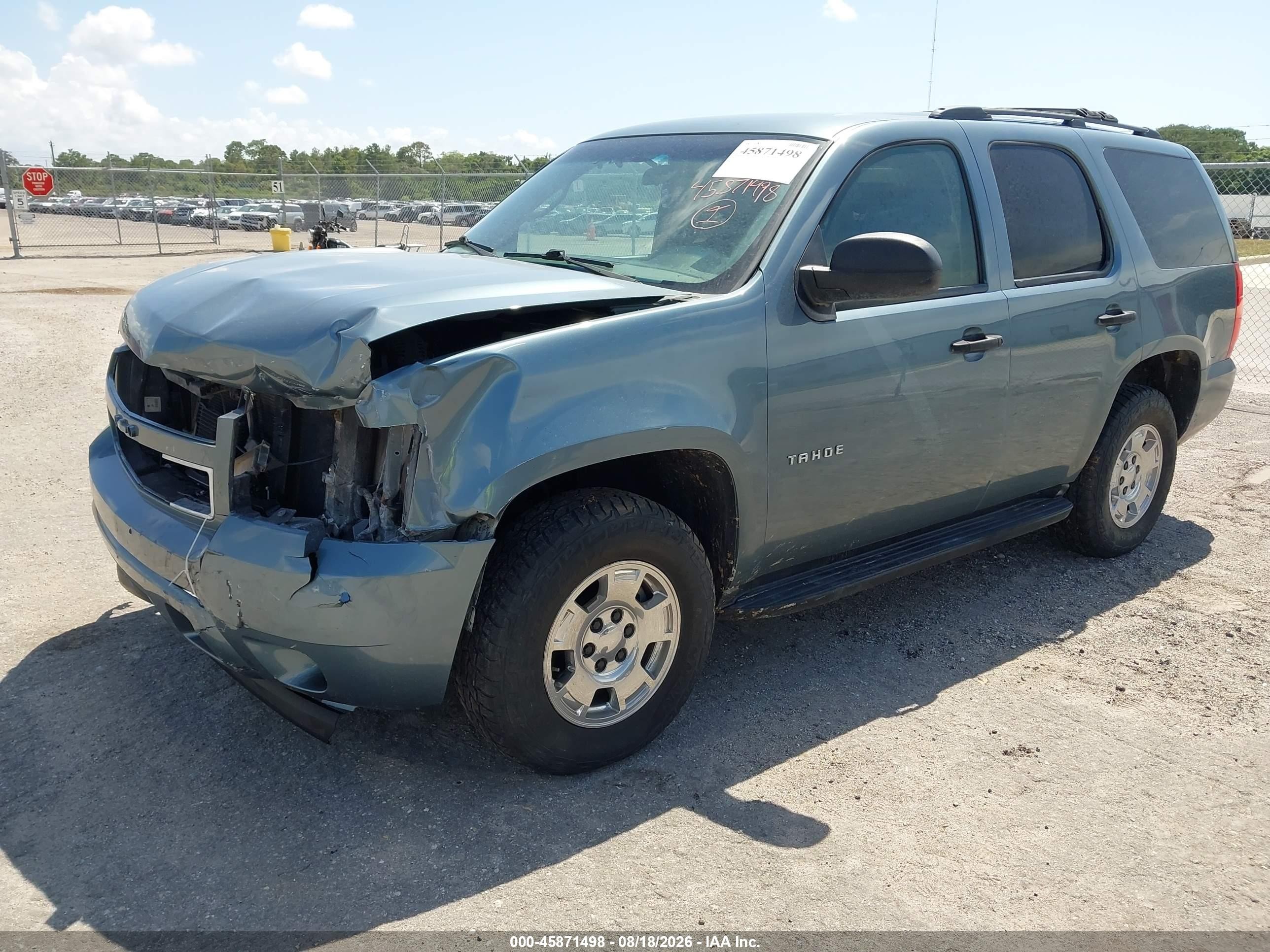 2010 Chevrolet Tahoe Commercial Fleet Gray vin: 1GNUKAE03AR162963