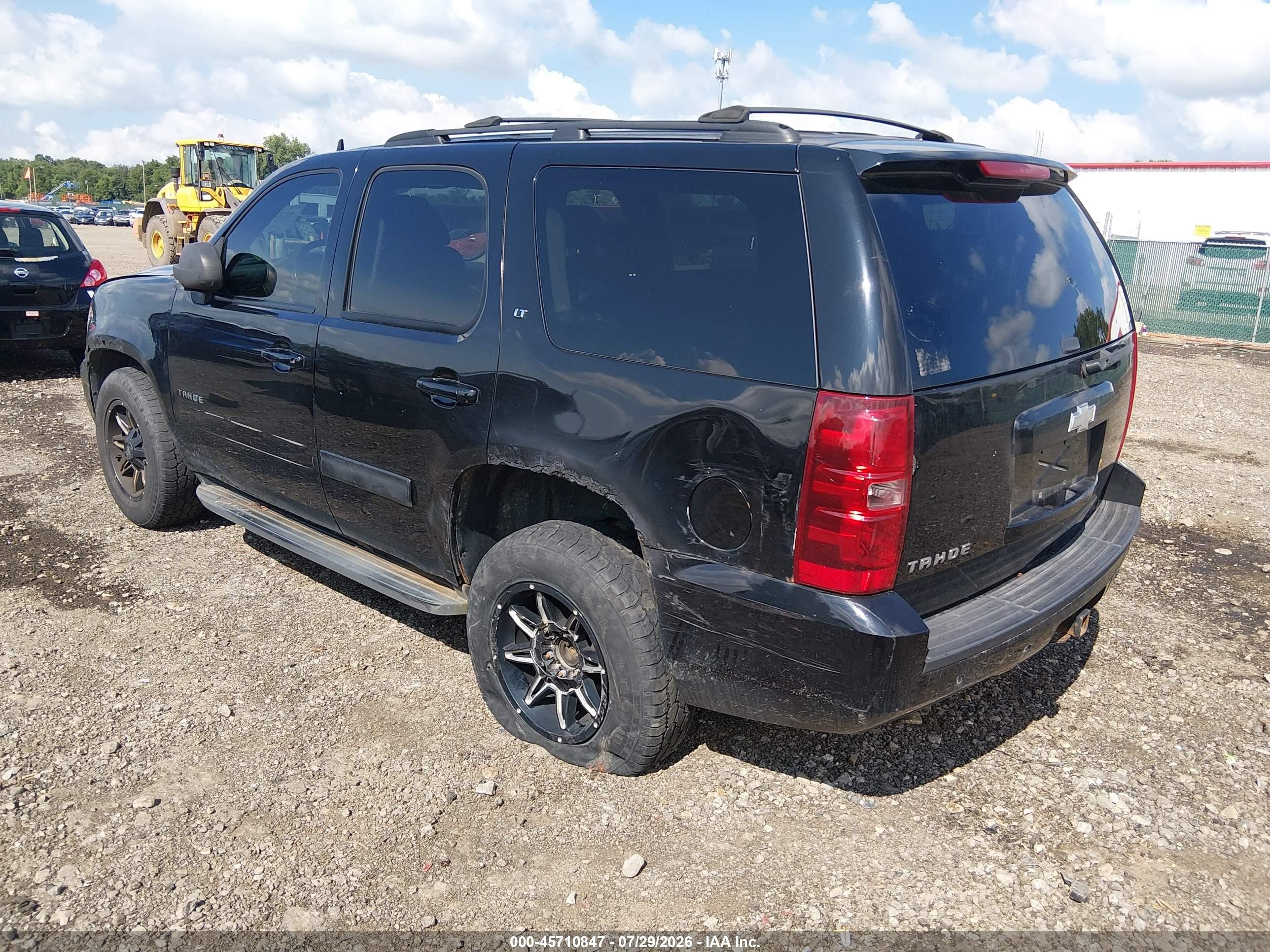 2010 Chevrolet Tahoe Lt Black vin: 1GNUKBE07AR198211