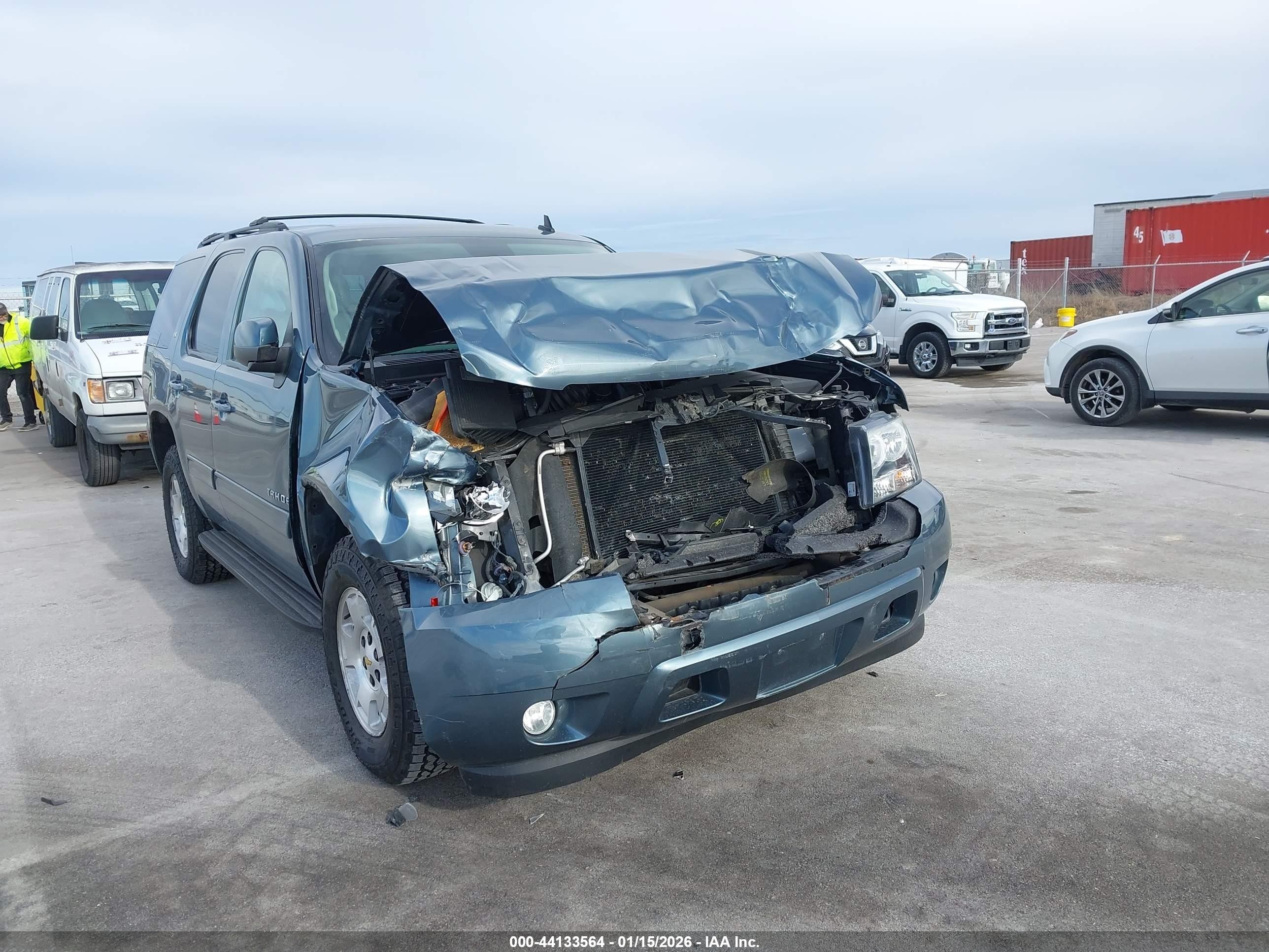 2010 Chevrolet Tahoe Lt Blue vin: 1GNUKBE0XAR279770
