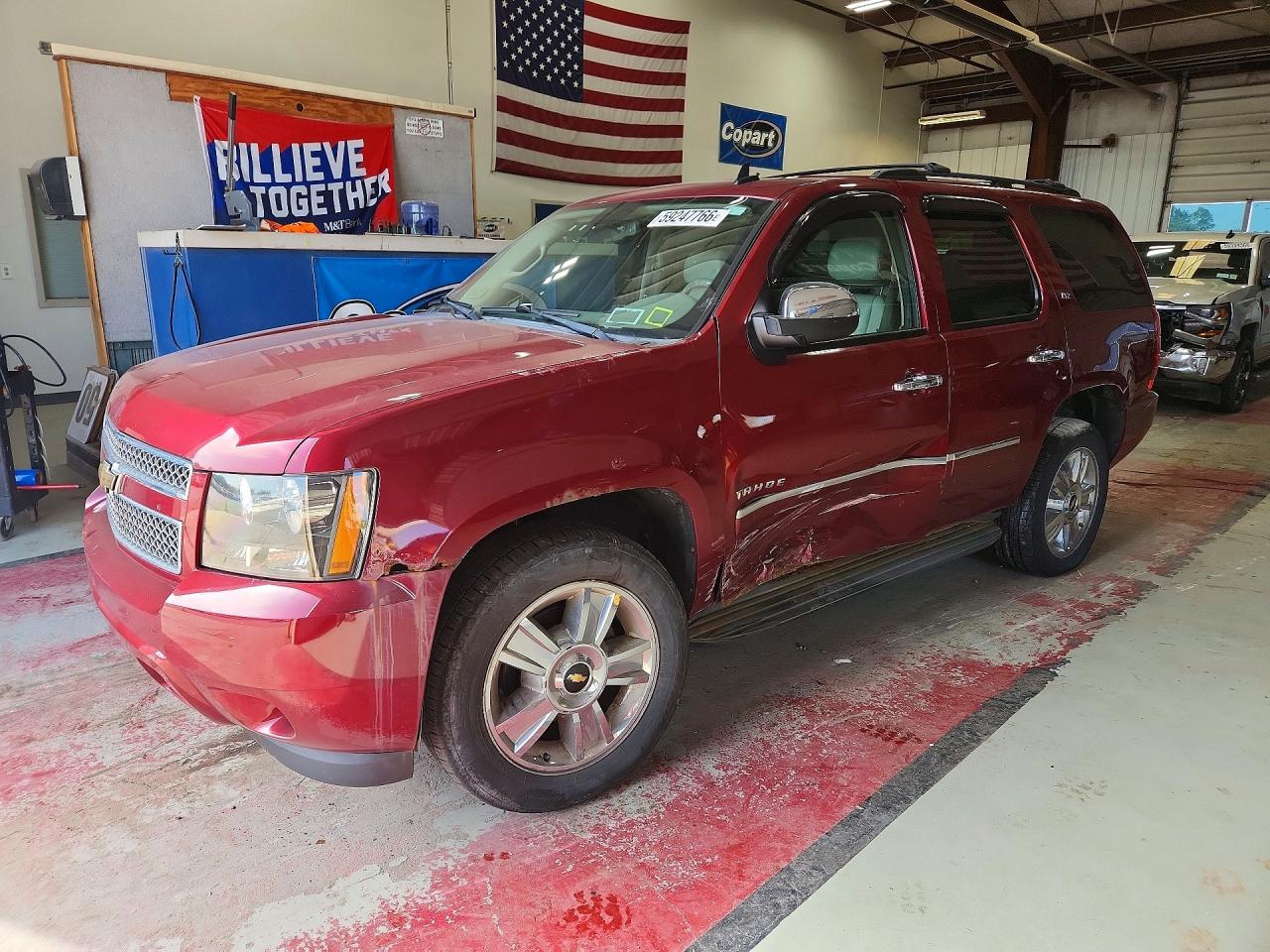 2010 Chevrolet Tahoe K1500 Ltz Burgundy vin: 1GNUKCE02AR110199