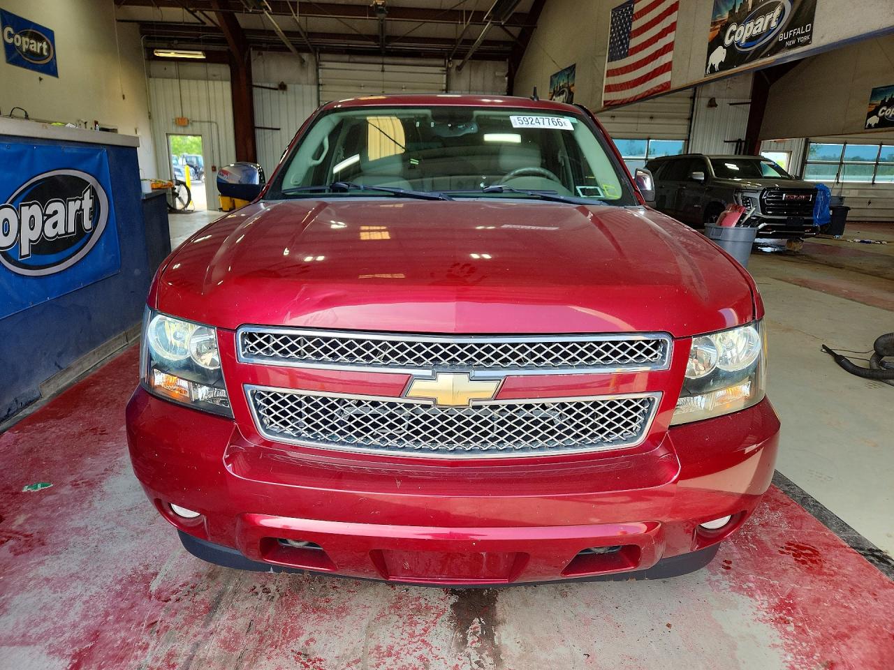 2010 Chevrolet Tahoe K1500 Ltz Burgundy vin: 1GNUKCE02AR110199