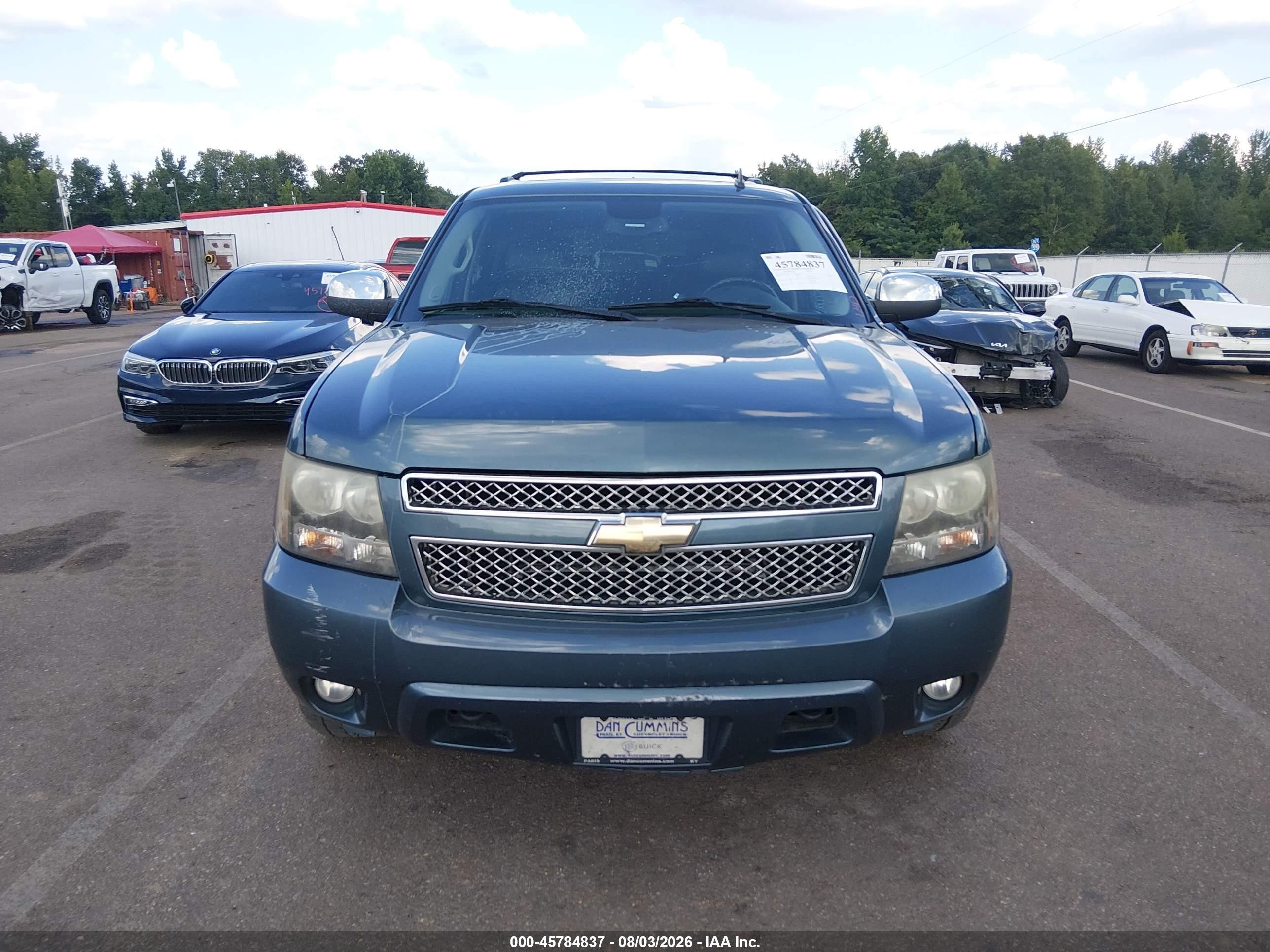 2010 Chevrolet Tahoe Ltz Blue vin: 1GNUKCE02AR114334