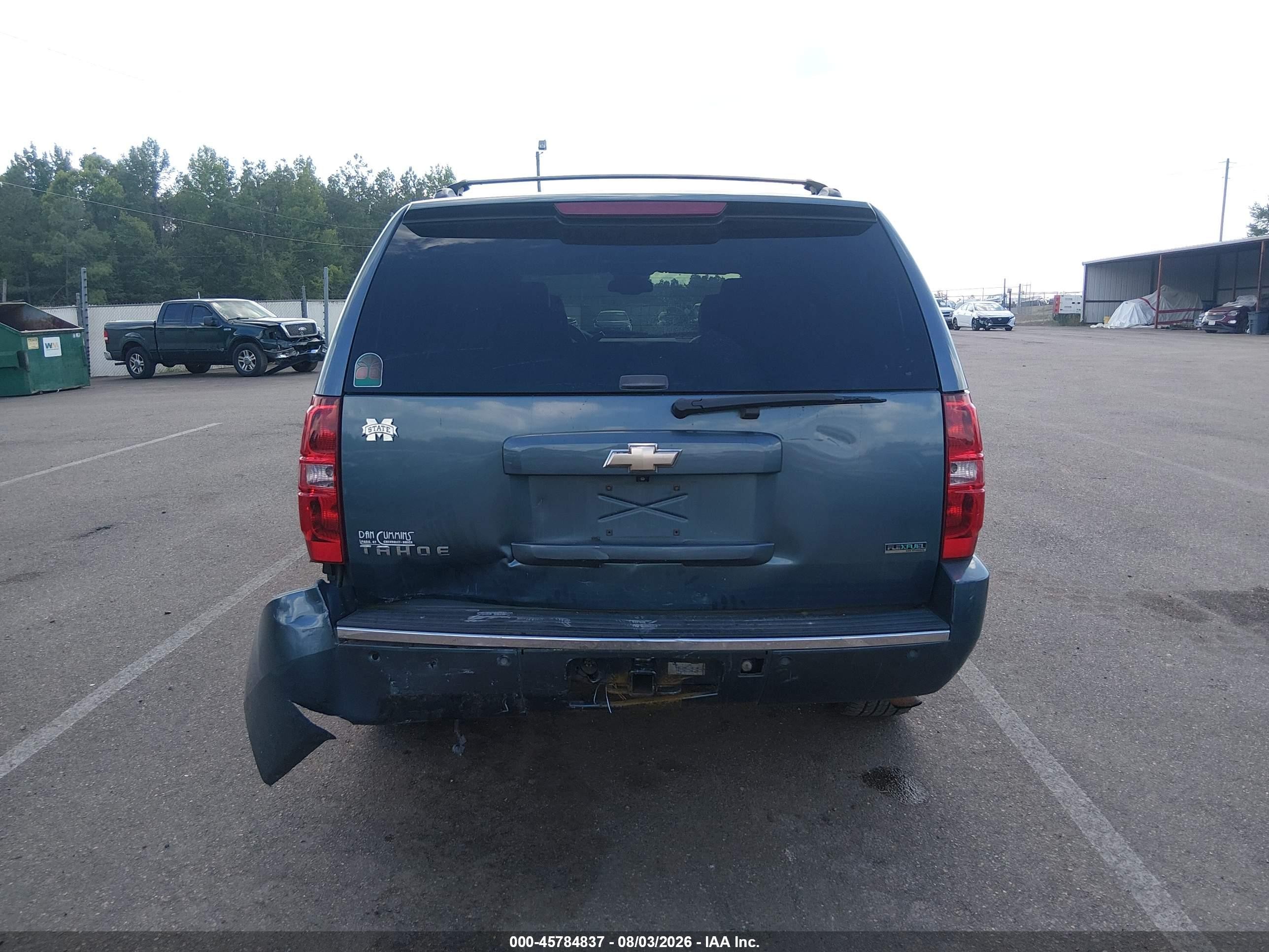 2010 Chevrolet Tahoe Ltz Blue vin: 1GNUKCE02AR114334