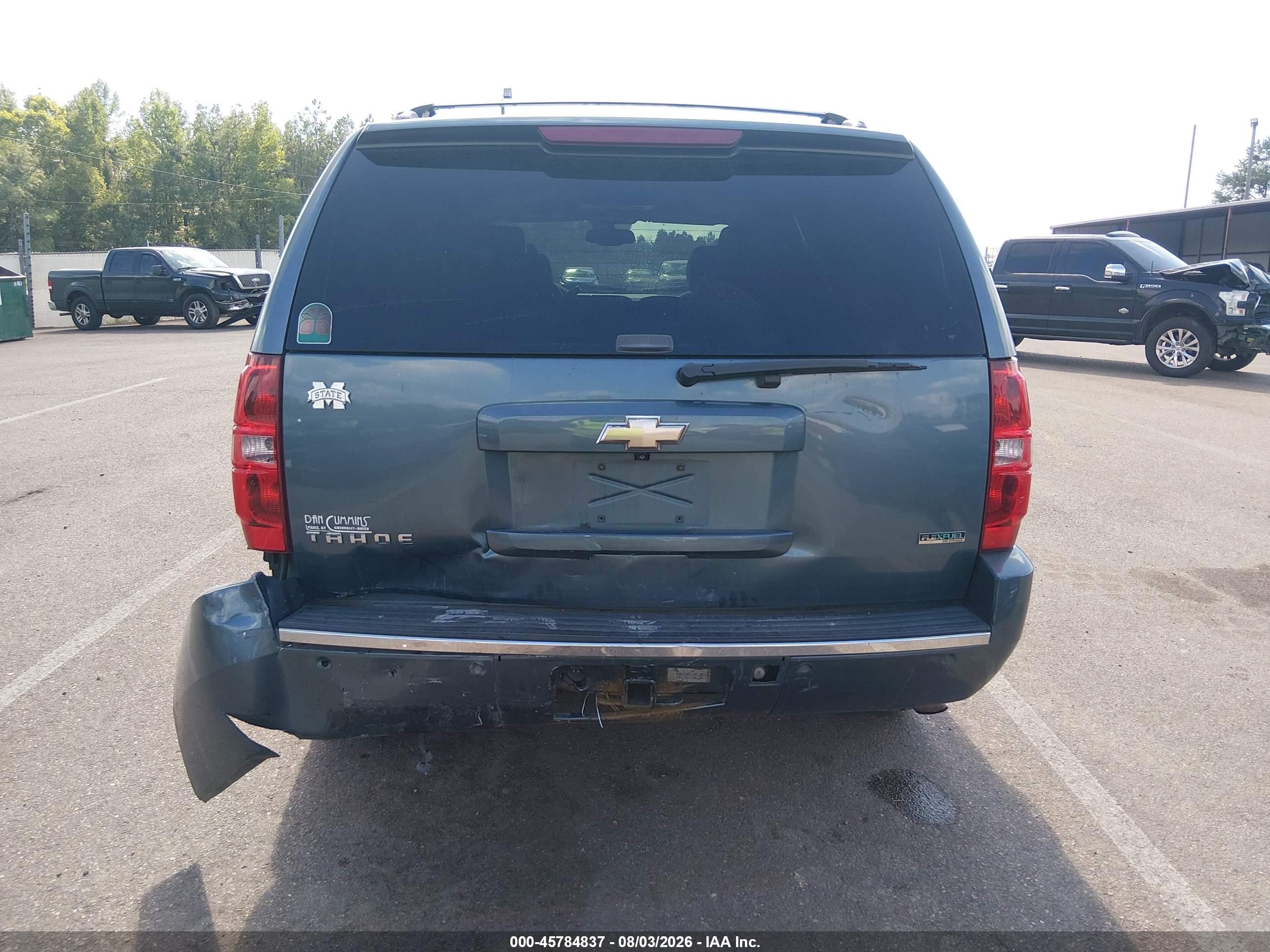 2010 Chevrolet Tahoe Ltz Blue vin: 1GNUKCE02AR114334