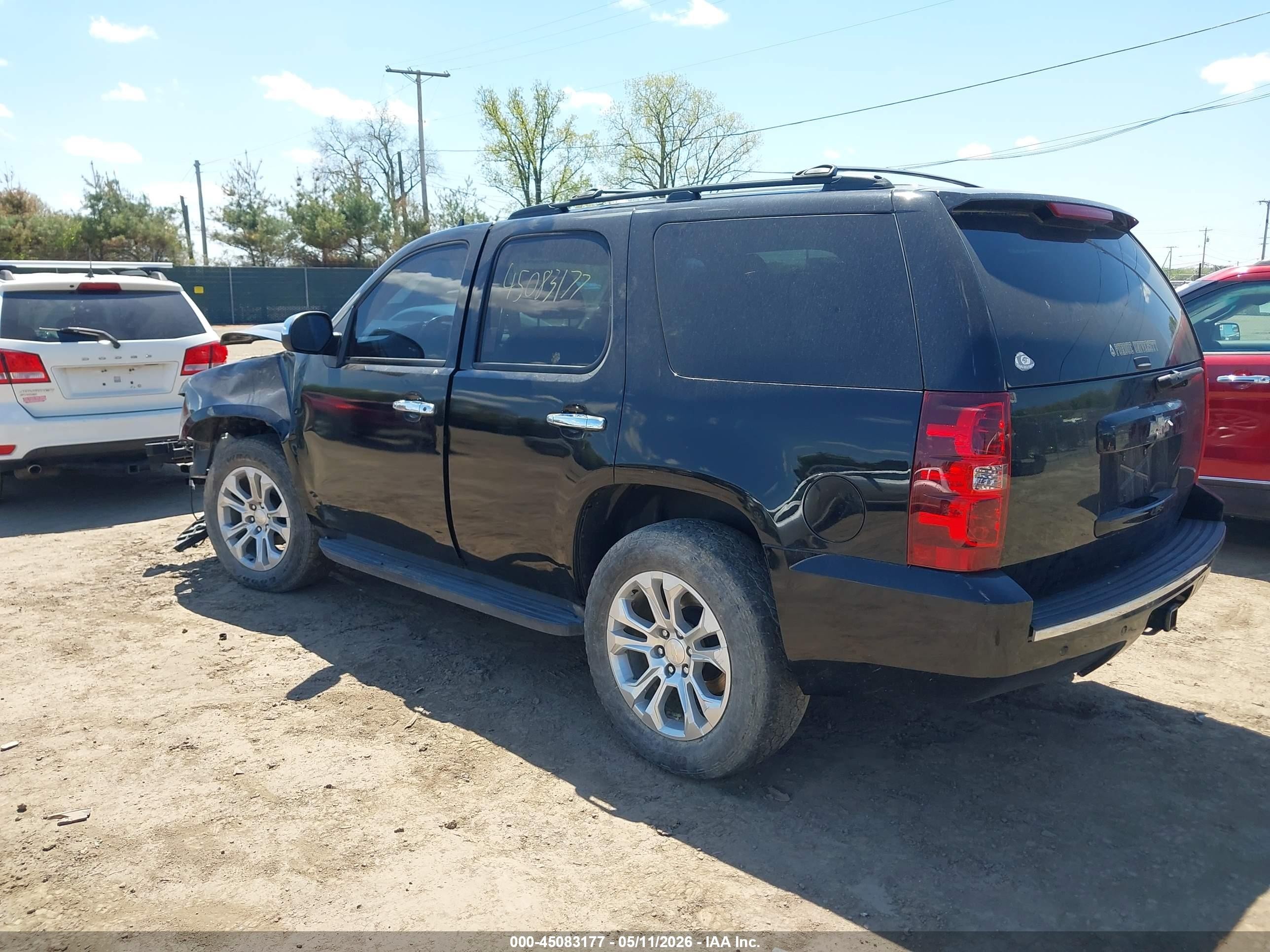 2010 Chevrolet Tahoe Ltz Black vin: 1GNUKCE02AR200503