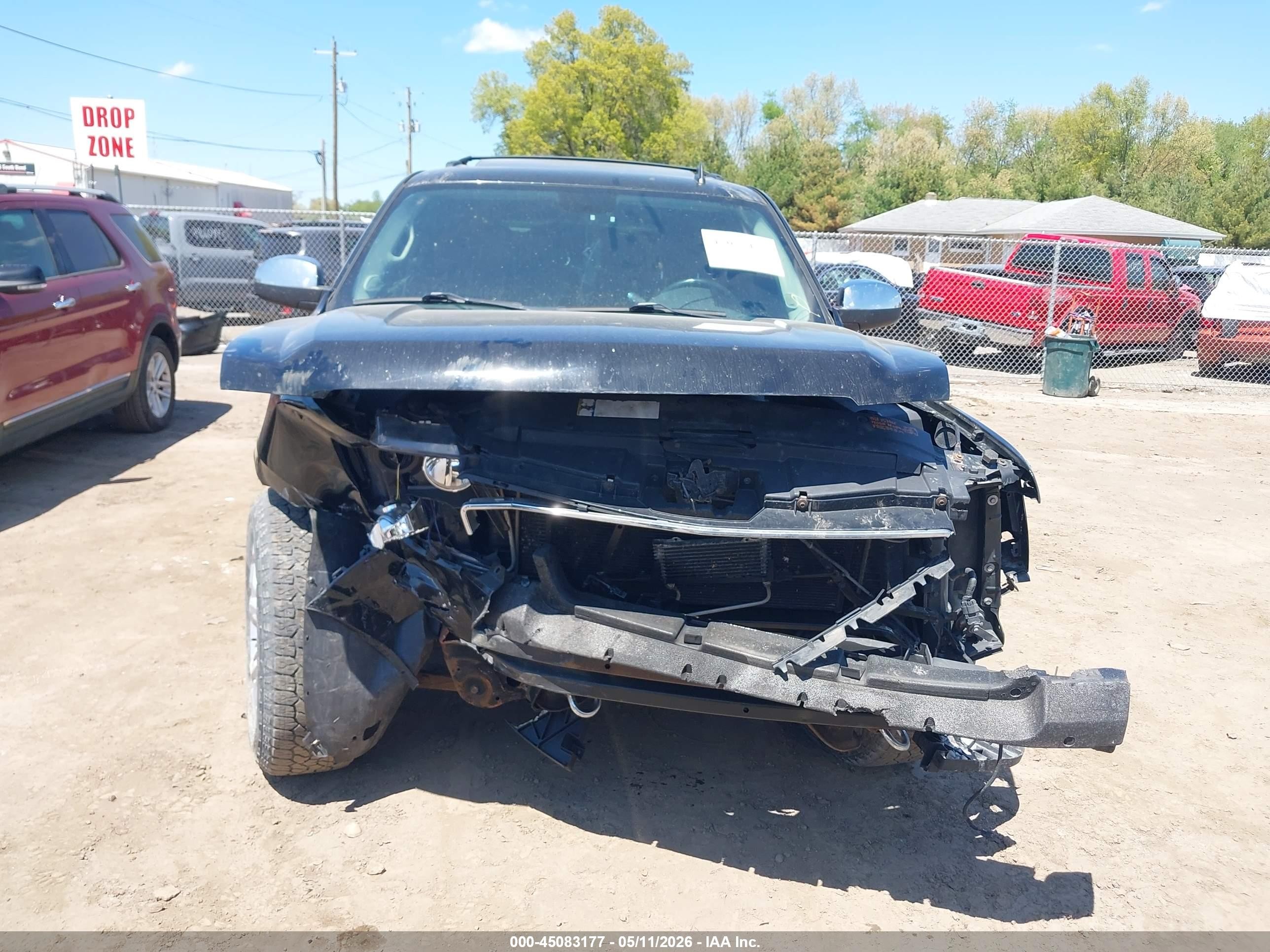 2010 Chevrolet Tahoe Ltz Black vin: 1GNUKCE02AR200503
