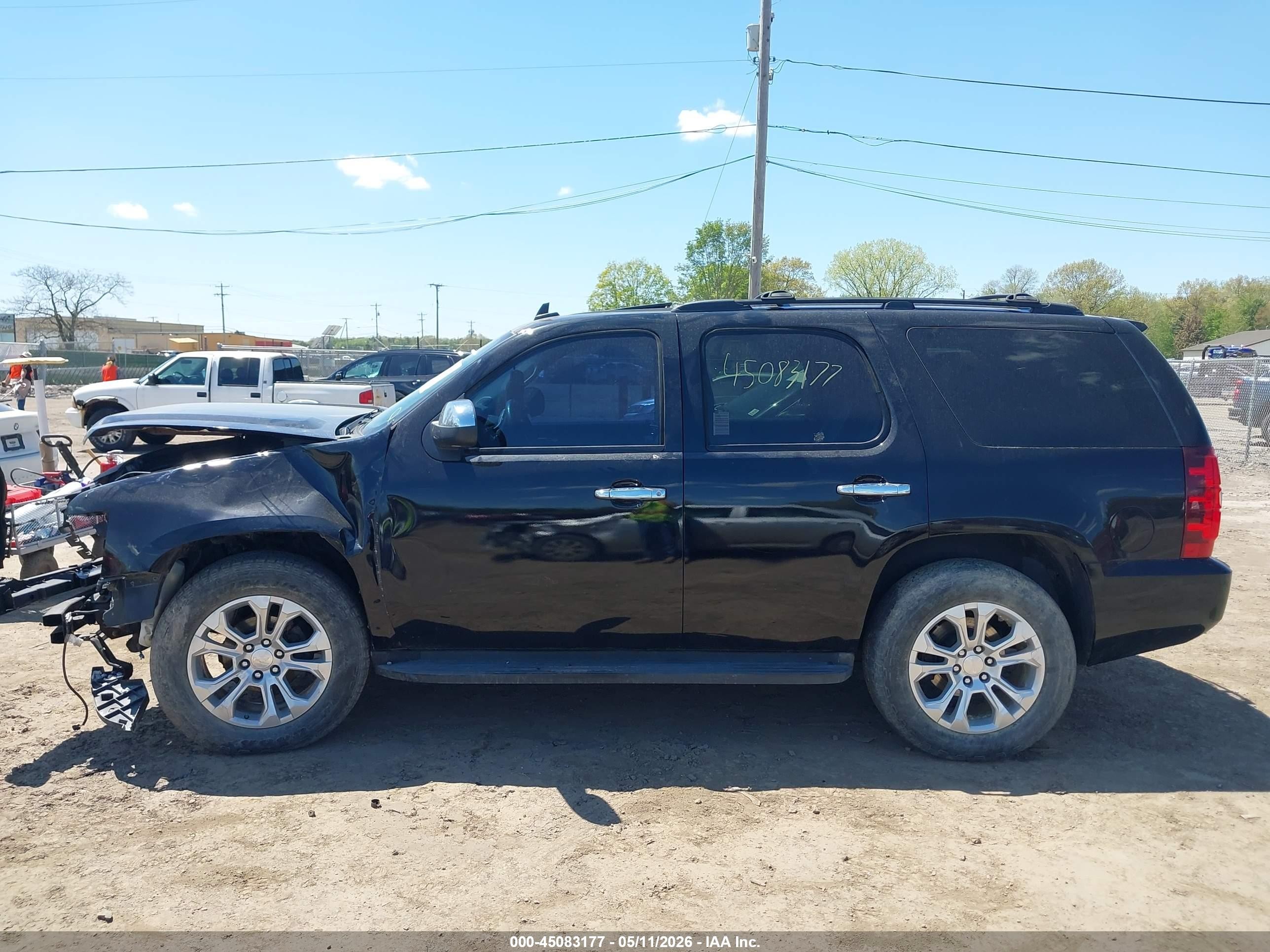 2010 Chevrolet Tahoe Ltz Black vin: 1GNUKCE02AR200503