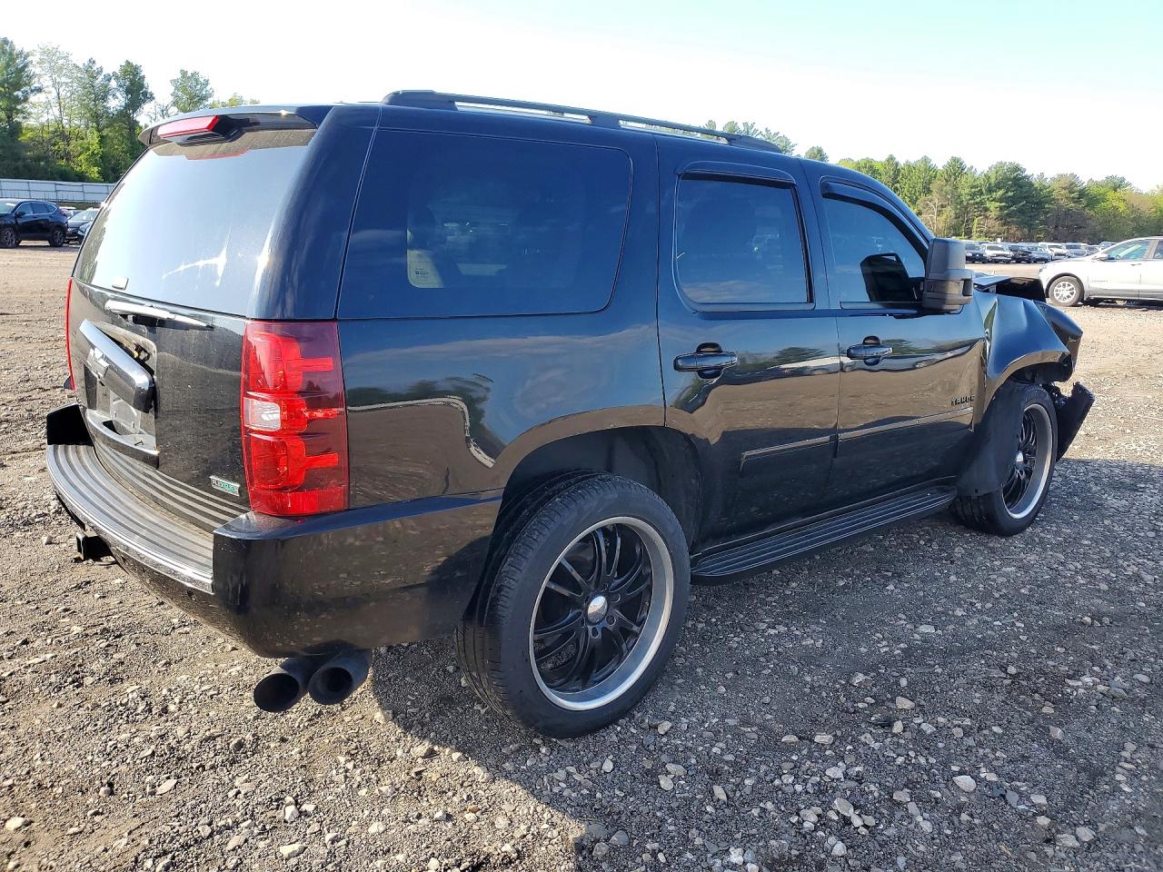 2010 Chevrolet Tahoe K1500 Ltz Black vin: 1GNUKCE03AR274609