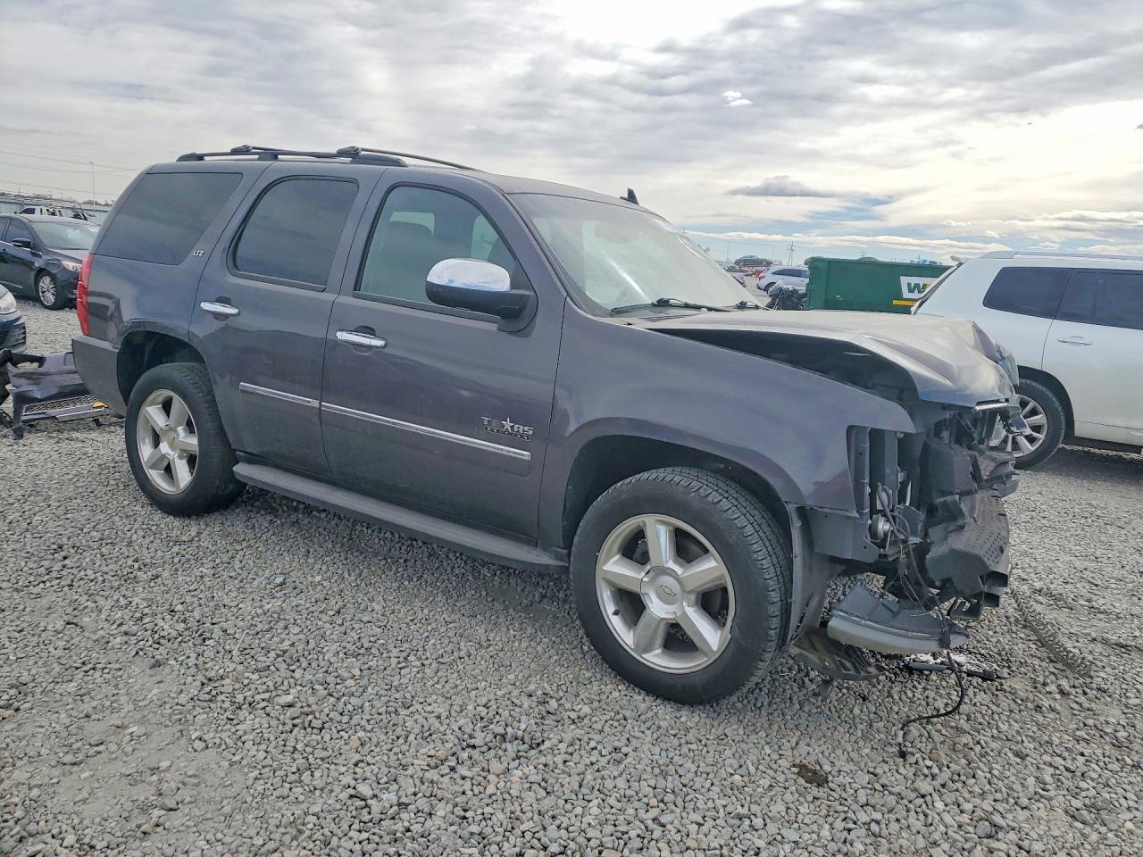 2010 Chevrolet Tahoe K1500 Ltz Gray vin: 1GNUKCE05AR164502