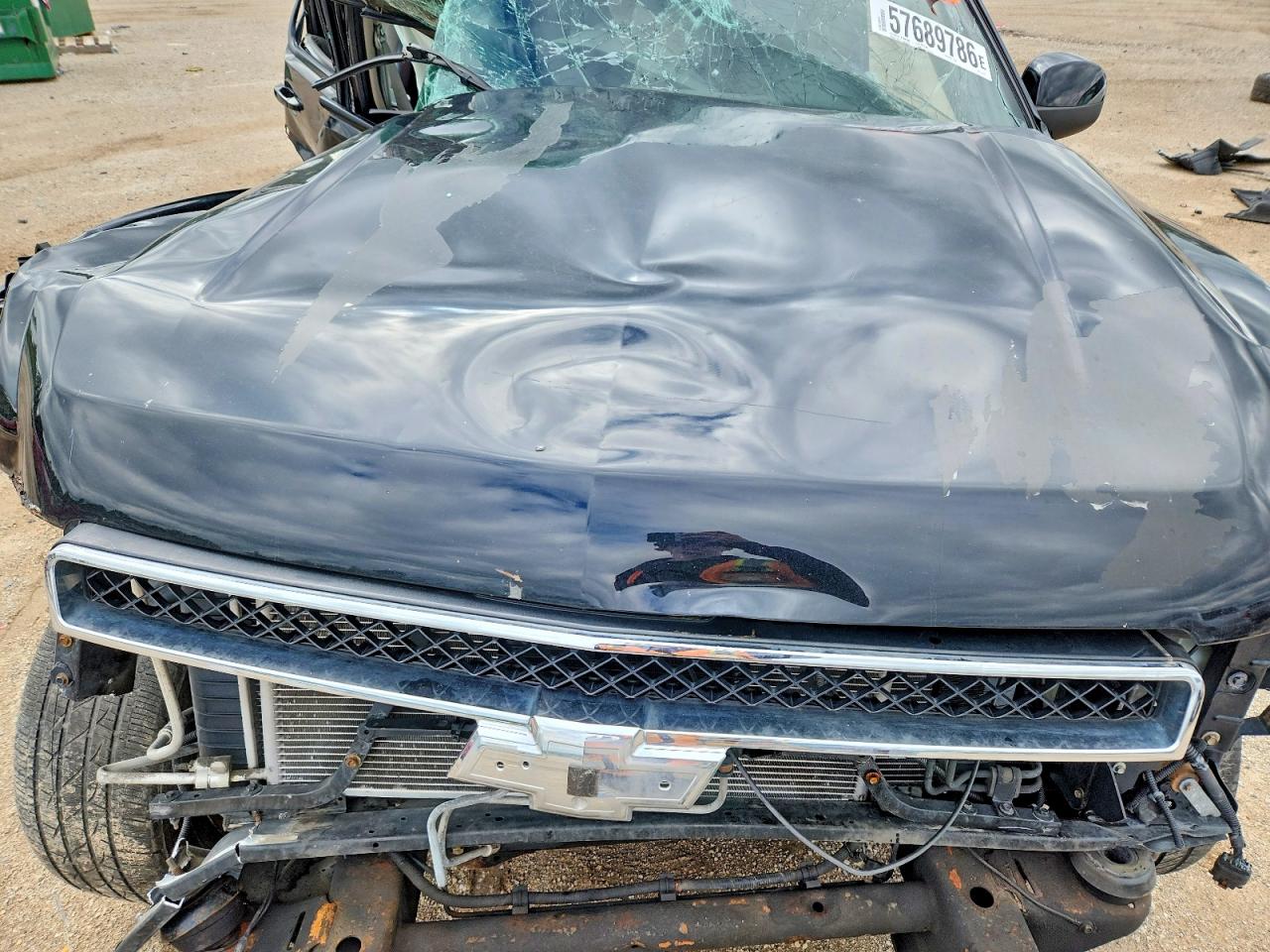 2010 Chevrolet Tahoe K1500 Ltz Black vin: 1GNUKCE09AR238391