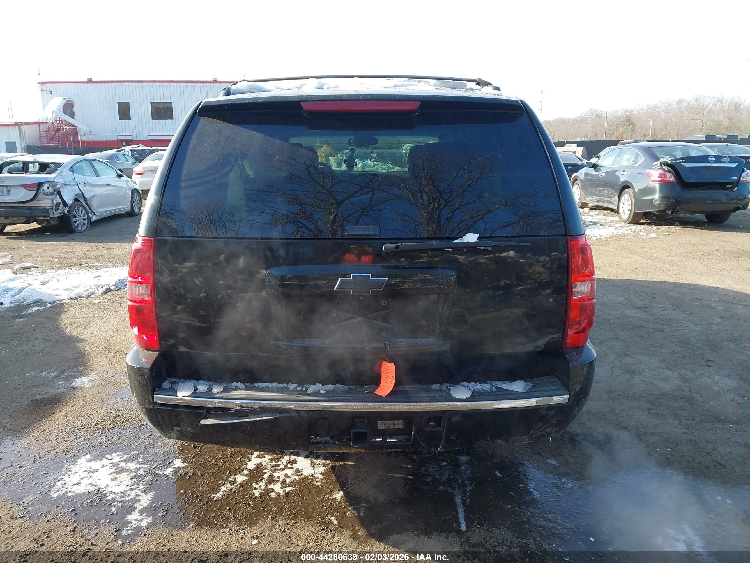 2010 Chevrolet Tahoe Ltz Black vin: 1GNUKCE0XAR242420