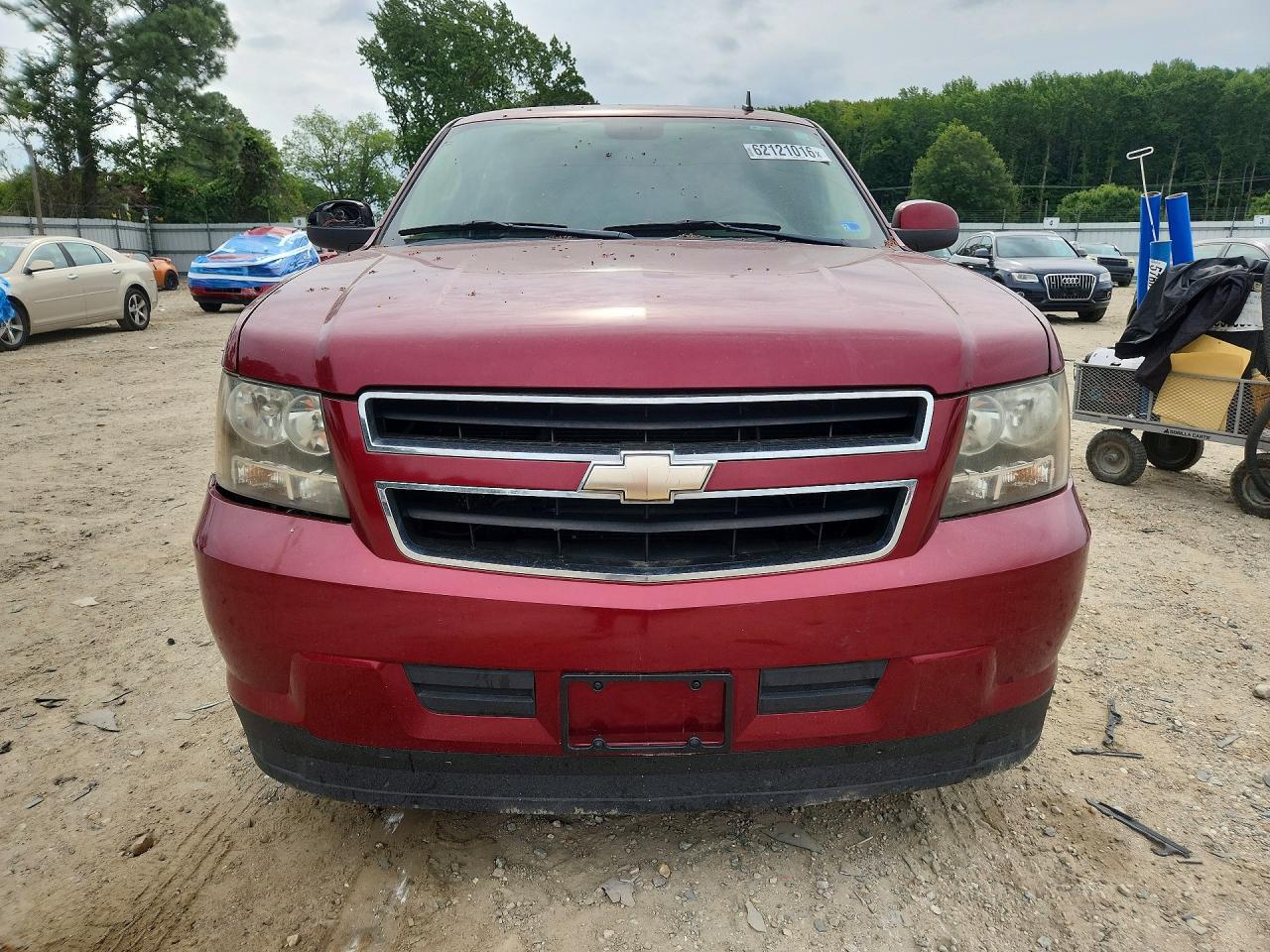2010 Chevrolet Tahoe Hybrid Красный vin: 1GNUKDDJ7AR279327
