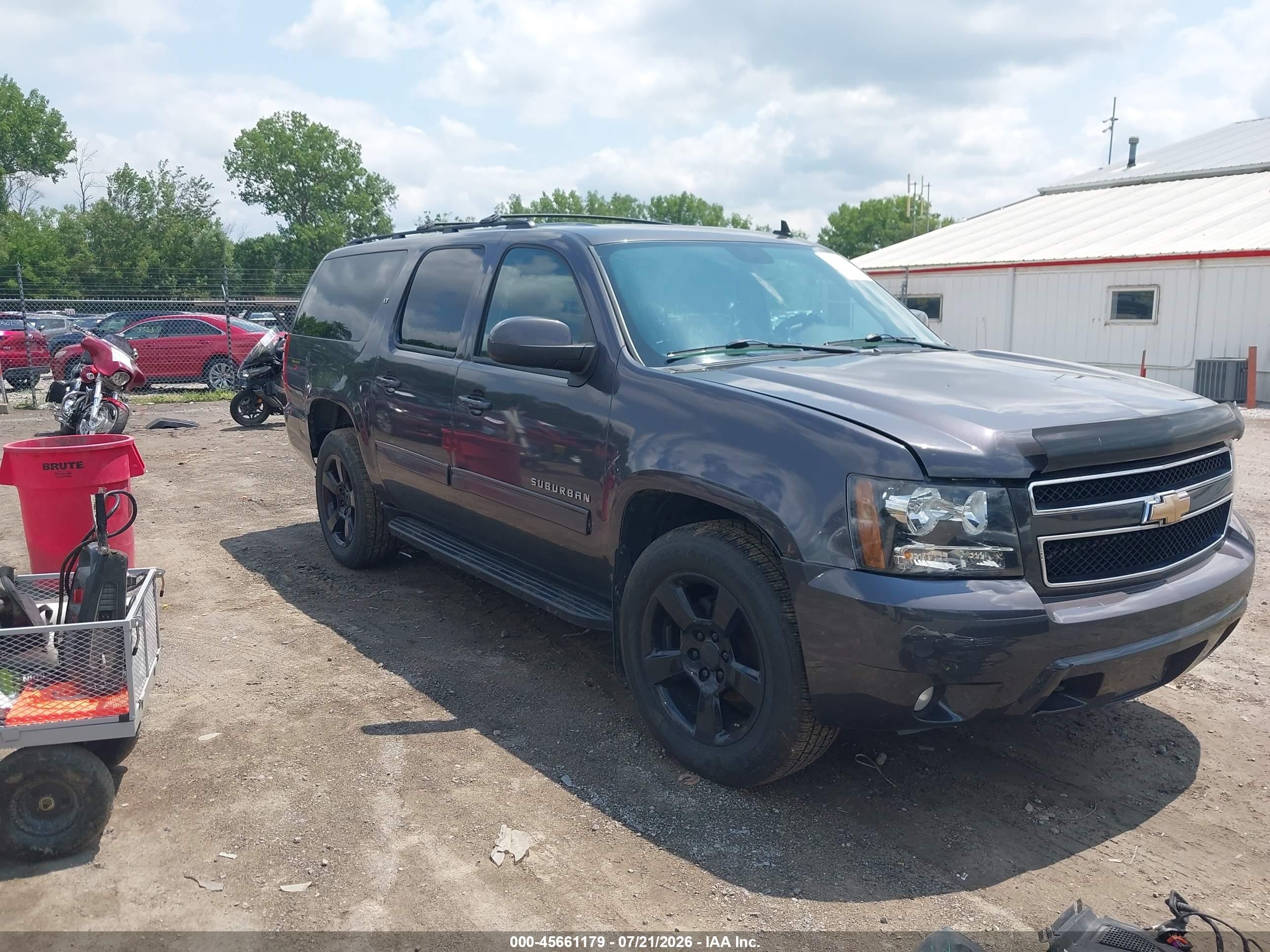 2010 Chevrolet Suburban 1500 Lt1 Серый vin: 1GNUKJE34AR249653