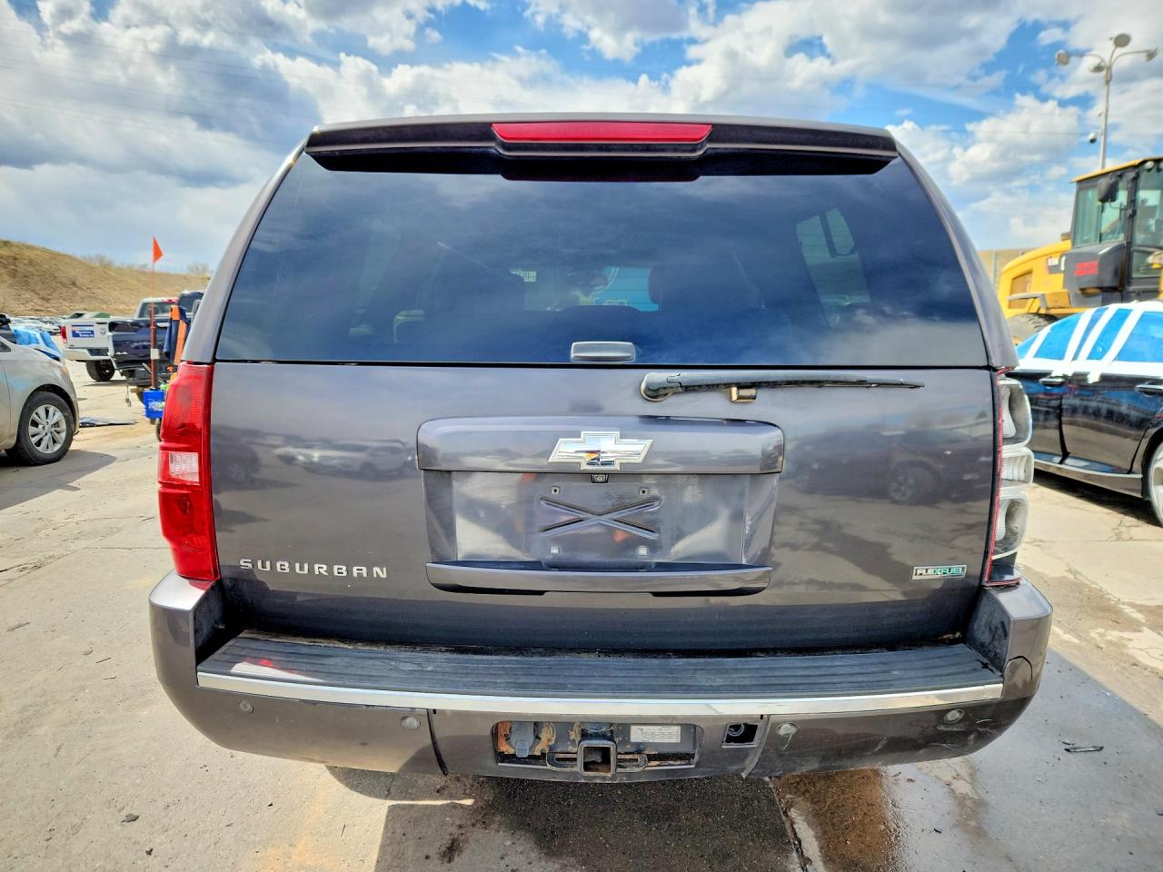 2010 Chevrolet Suburban K1500 Ltz Gray vin: 1GNUKKE39AR147237