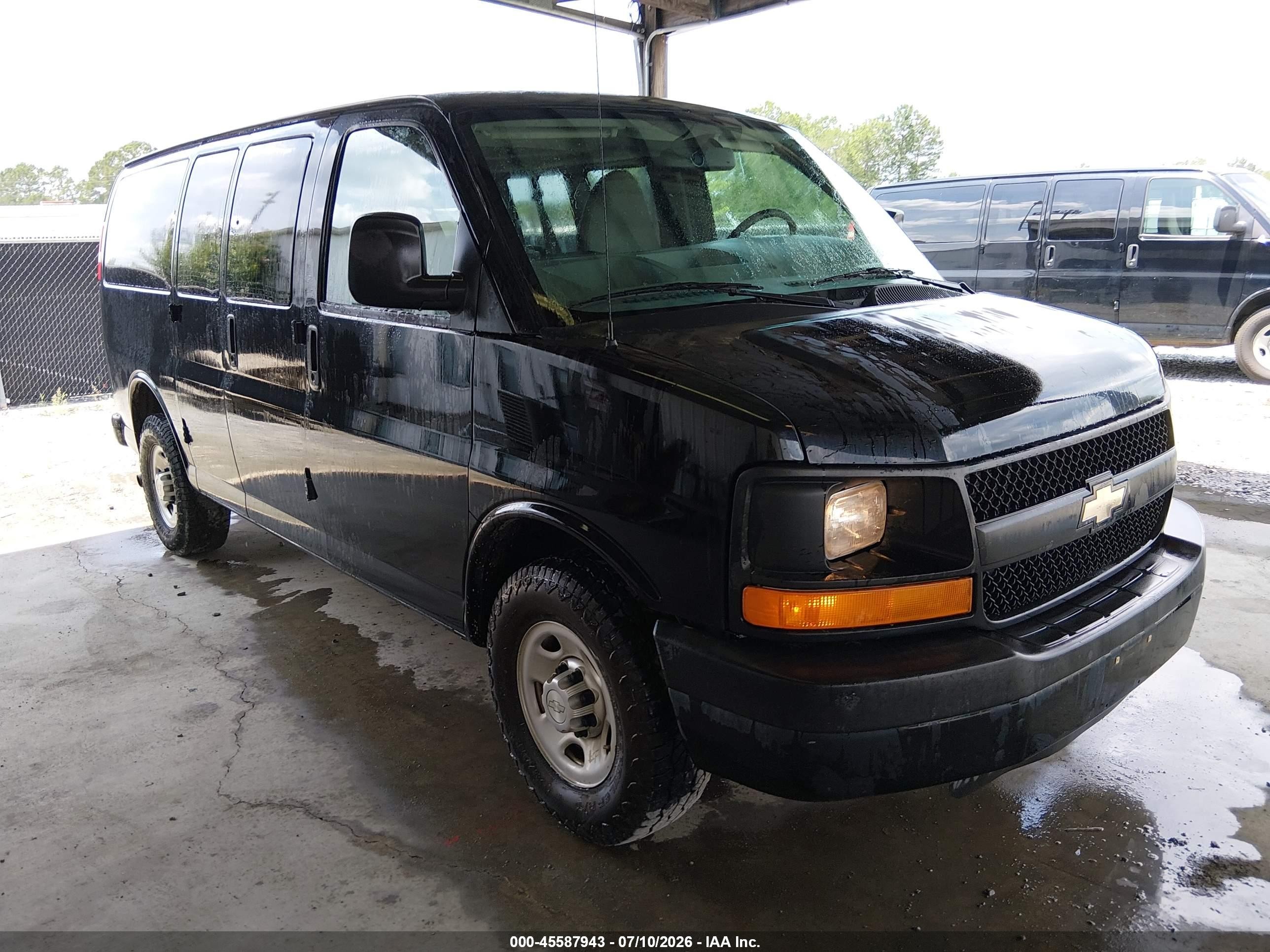2015 Chevrolet Express 2500 Ls Черный vin: 1GNWGPFG3F1268733