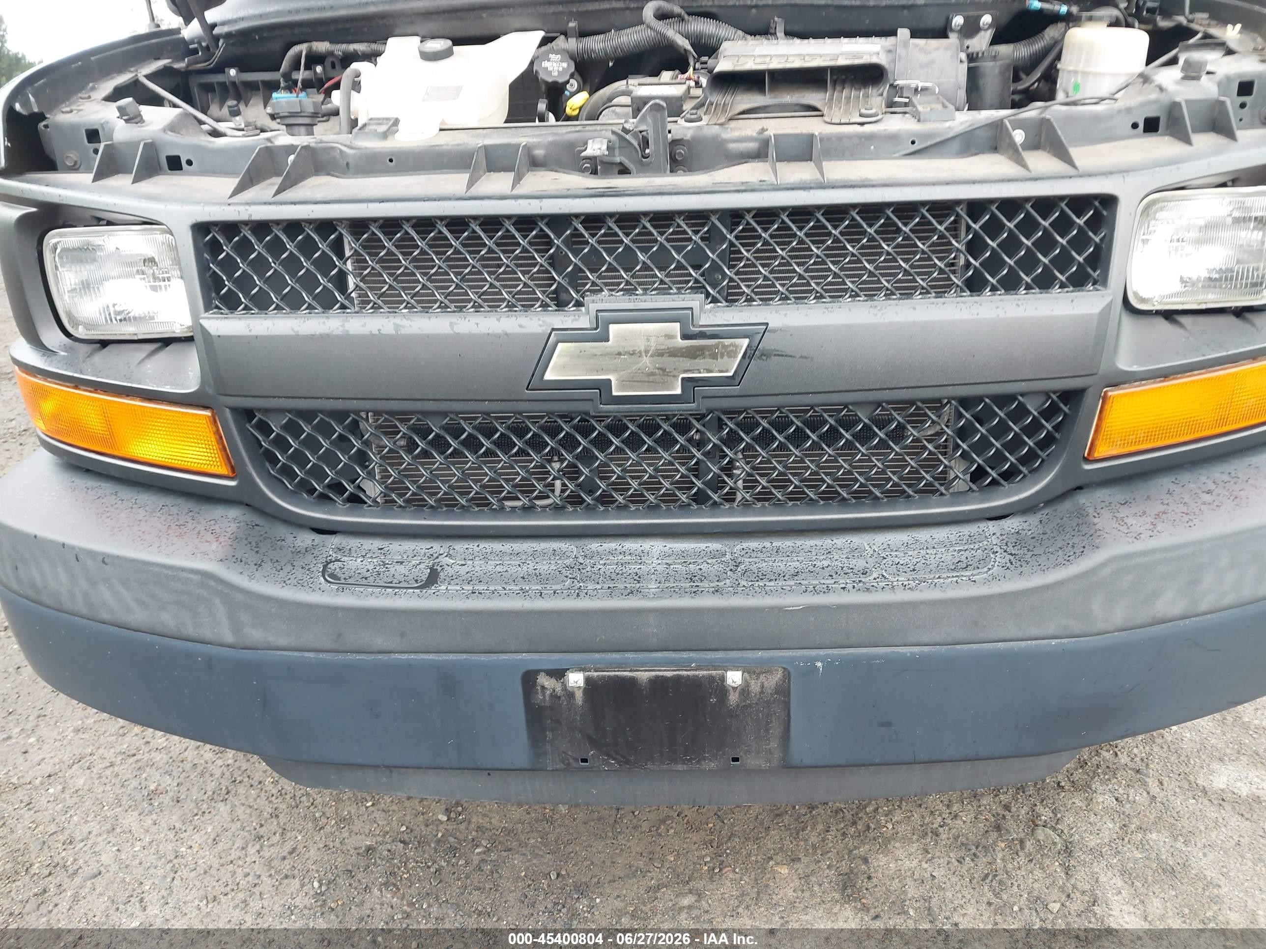 2015 Chevrolet Express 2500 Ls Gray vin: 1GNWGPFG5F1281807