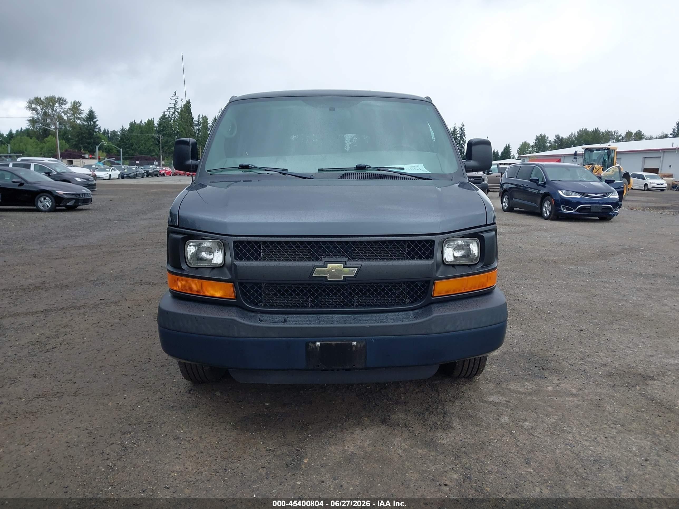 2015 Chevrolet Express 2500 Ls Gray vin: 1GNWGPFG5F1281807