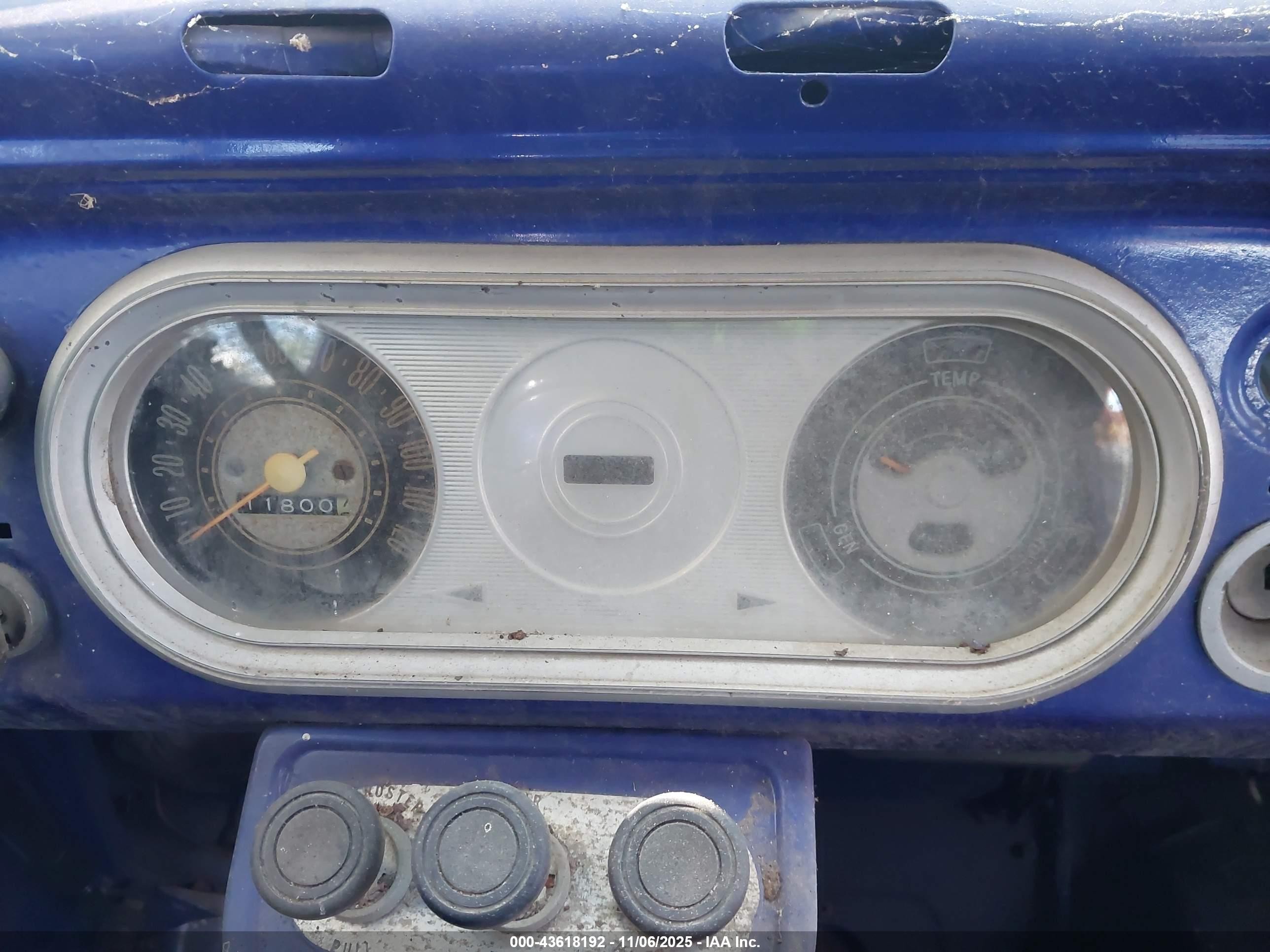1969 Chevrolet Step Van   Синий vin: 1GS259P734888    