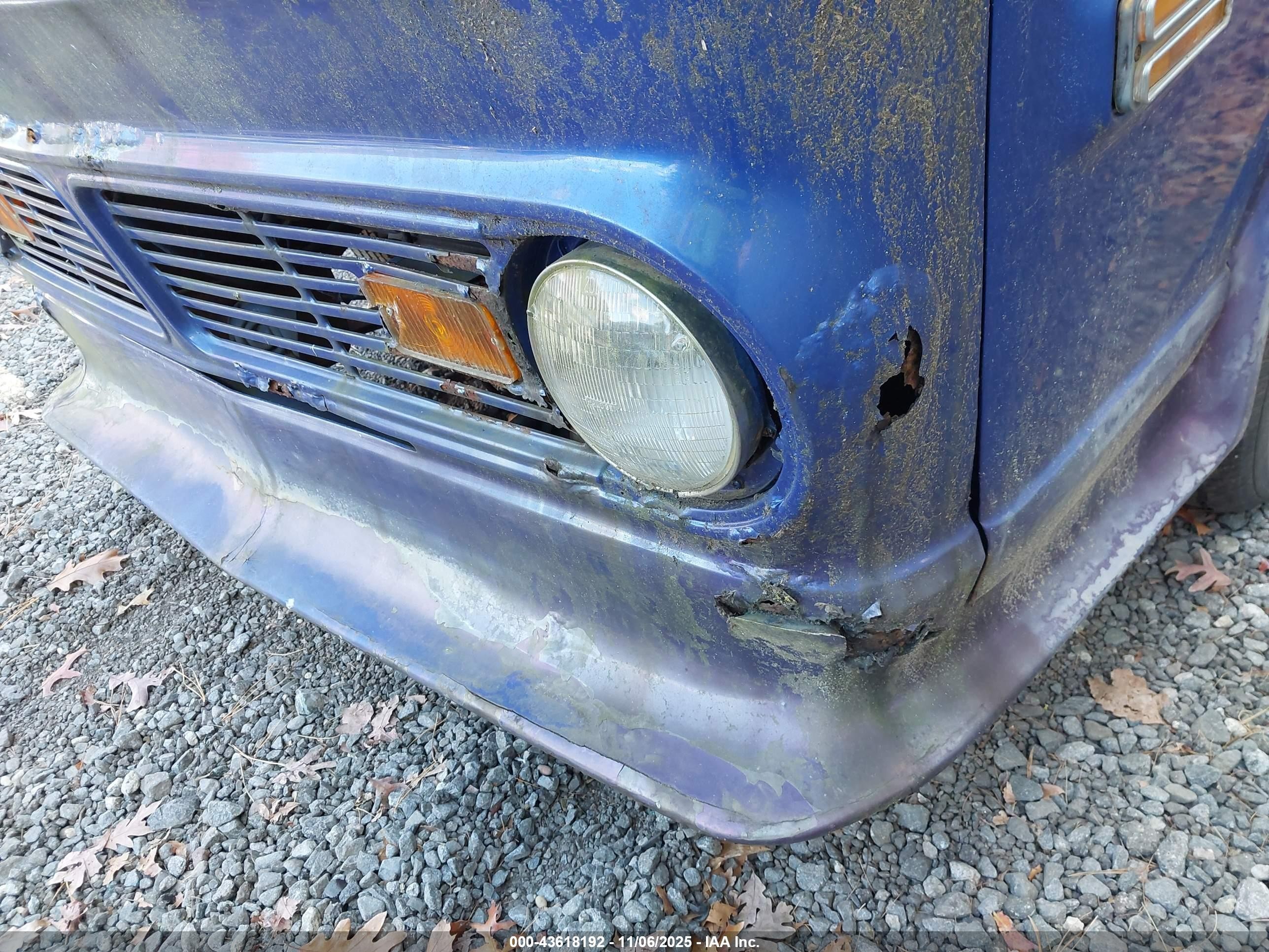 1969 Chevrolet Step Van   Синий vin: 1GS259P734888    