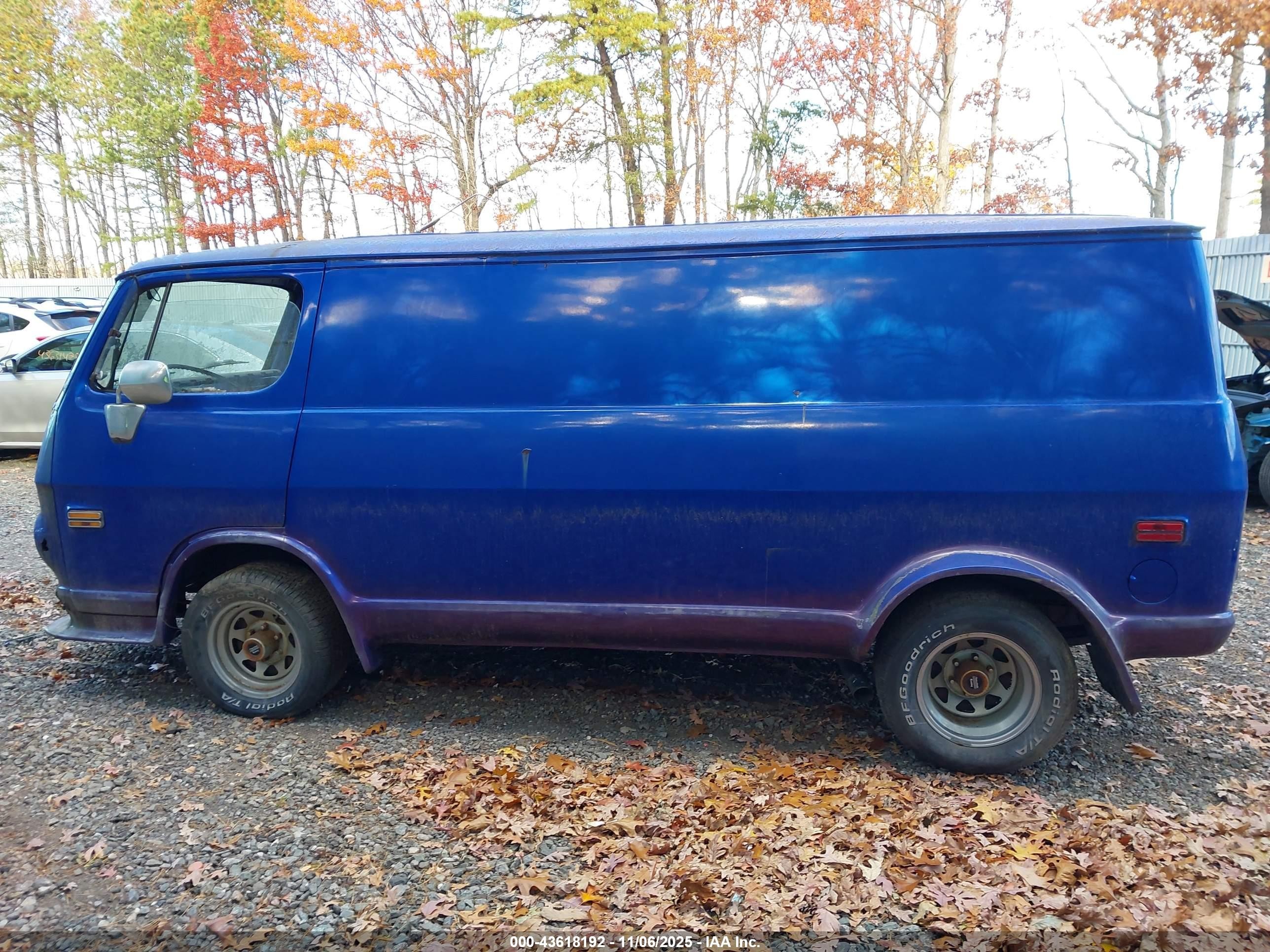 1969 Chevrolet Step Van   Синий vin: 1GS259P734888    