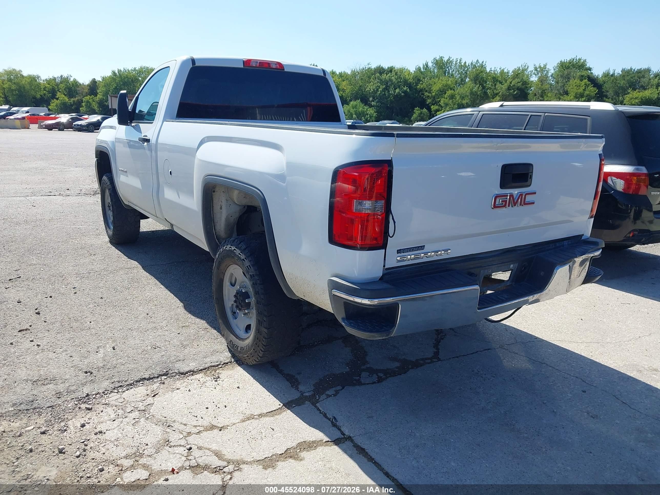 2015 Gmc Sierra 2500hd   White vin: 1GT01XEG7FZ145312