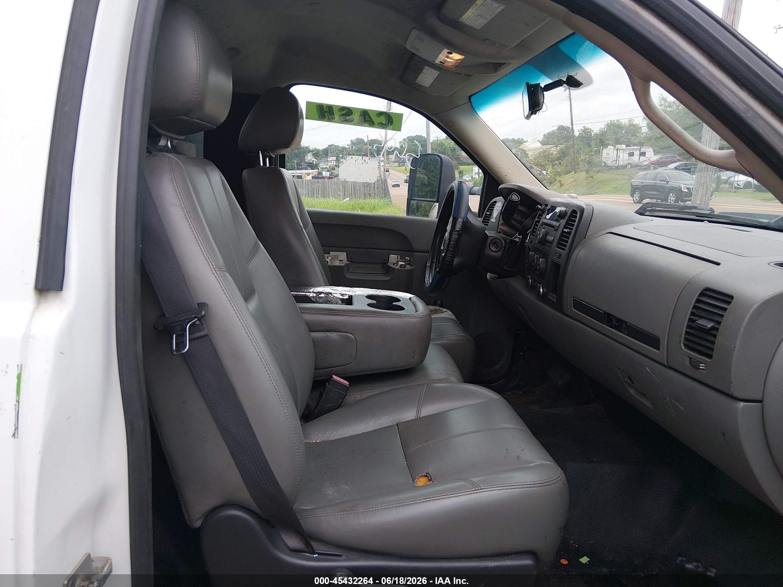 2013 Gmc Sierra 2500hd Work Truck White vin: 1GT01ZCG0DF202494
