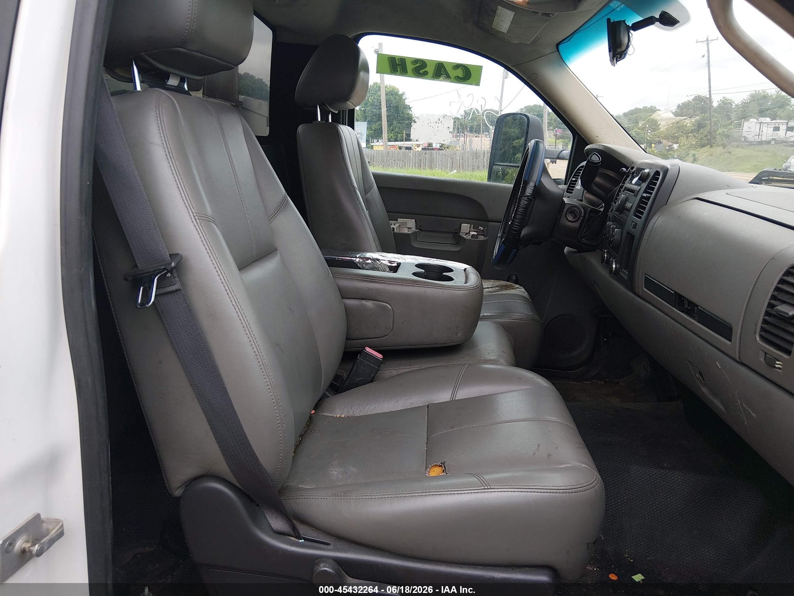 2013 Gmc Sierra 2500hd Work Truck White vin: 1GT01ZCG0DF202494