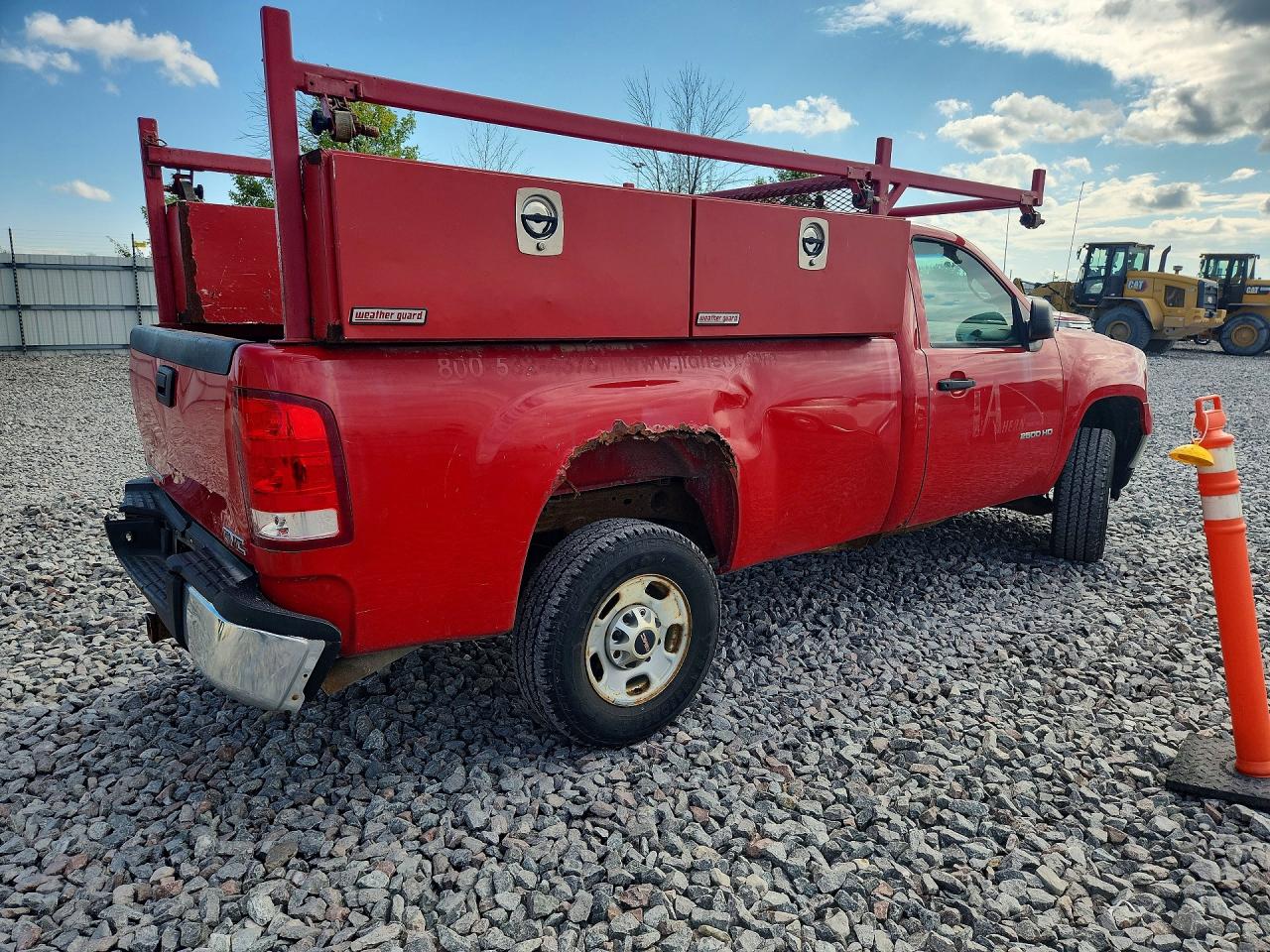 2013 Gmc Sierra C2500 Heavy Duty Red vin: 1GT01ZCG4DF243839