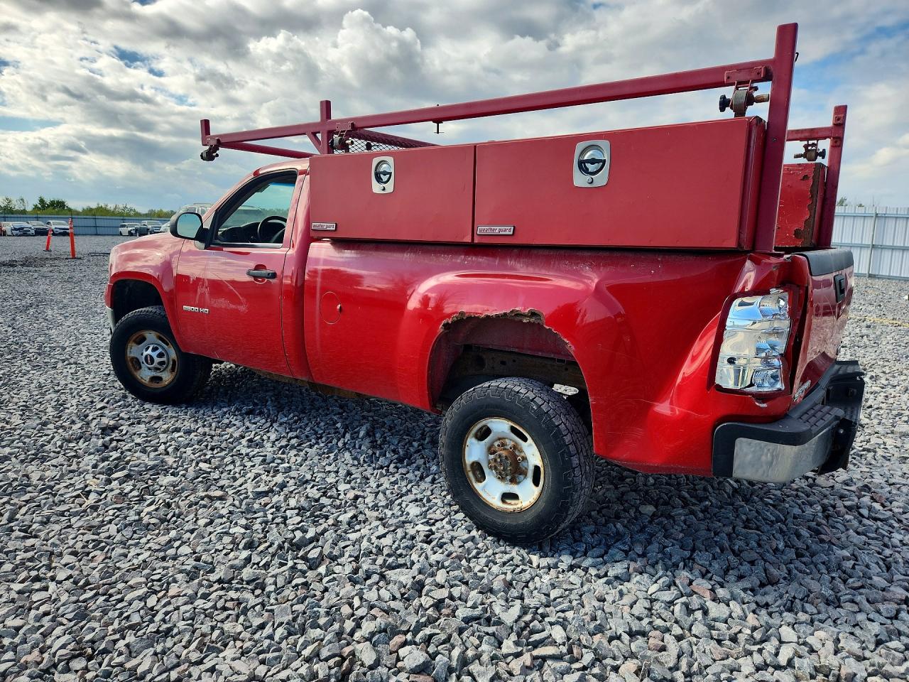 2013 Gmc Sierra C2500 Heavy Duty Red vin: 1GT01ZCG4DF243839