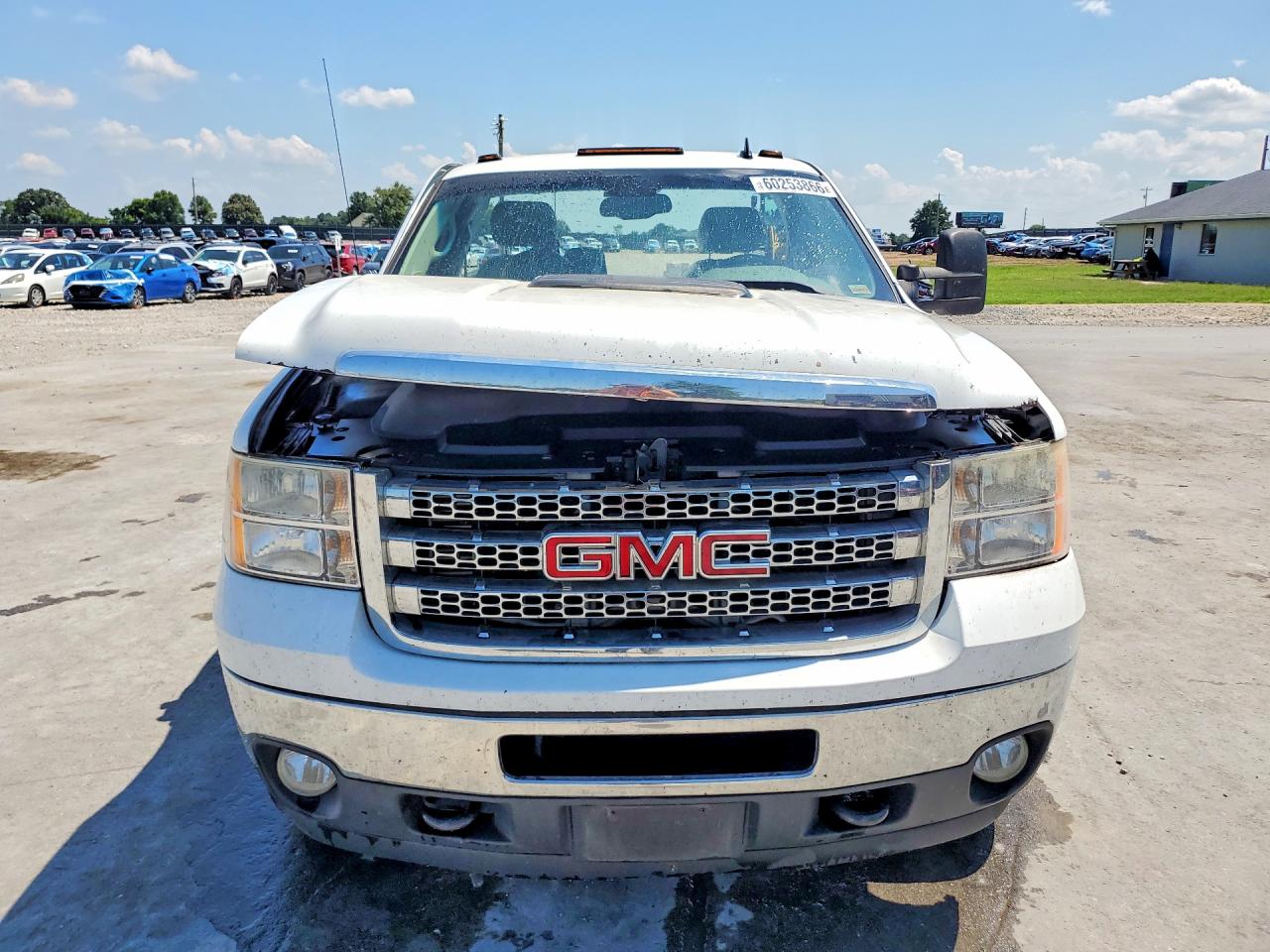 2013 Gmc Sierra K2500 Sle Белый vin: 1GT020C84DF211104