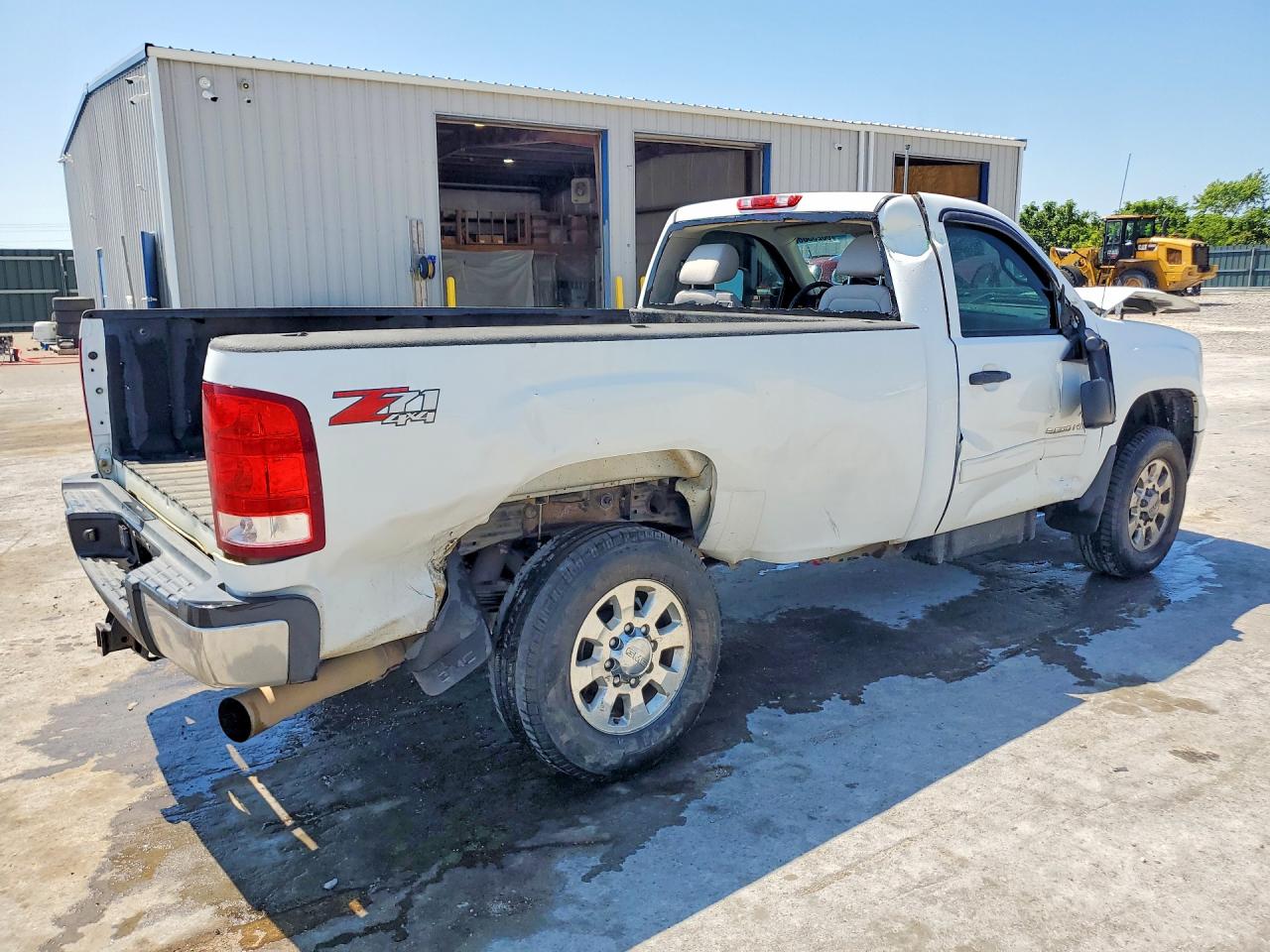 2013 Gmc Sierra K2500 Sle Белый vin: 1GT020C84DF211104