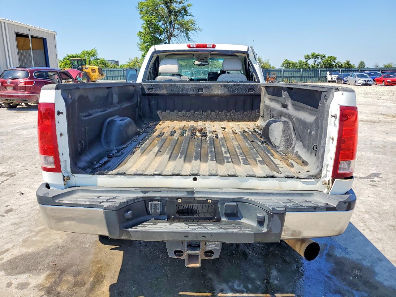2013 Gmc Sierra K2500 Sle Белый vin: 1GT020C84DF211104
