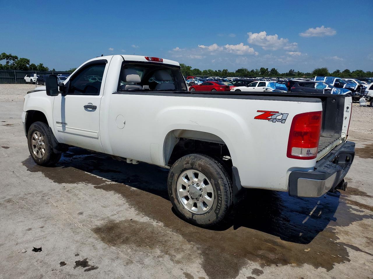 2013 Gmc Sierra K2500 Sle Белый vin: 1GT020C84DF211104