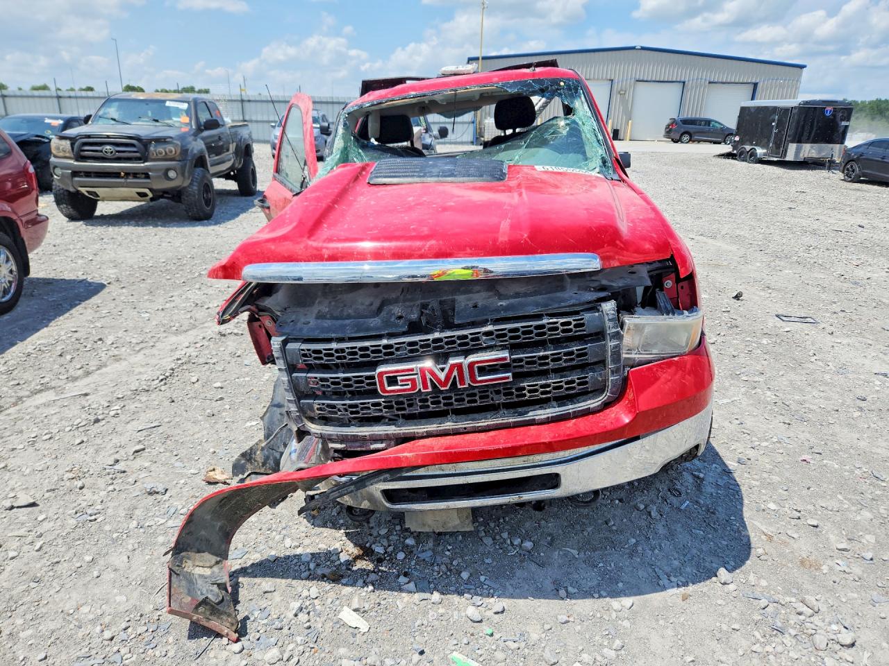 2011 Gmc Sierra K2500 Sle Red vin: 1GT020C88BF104831
