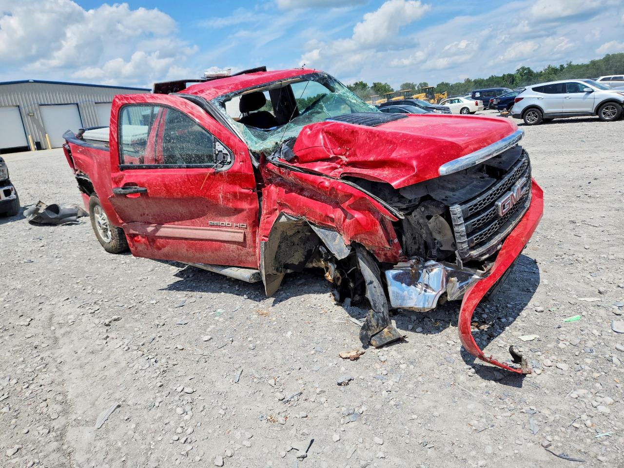 2011 Gmc Sierra K2500 Sle Red vin: 1GT020C88BF104831