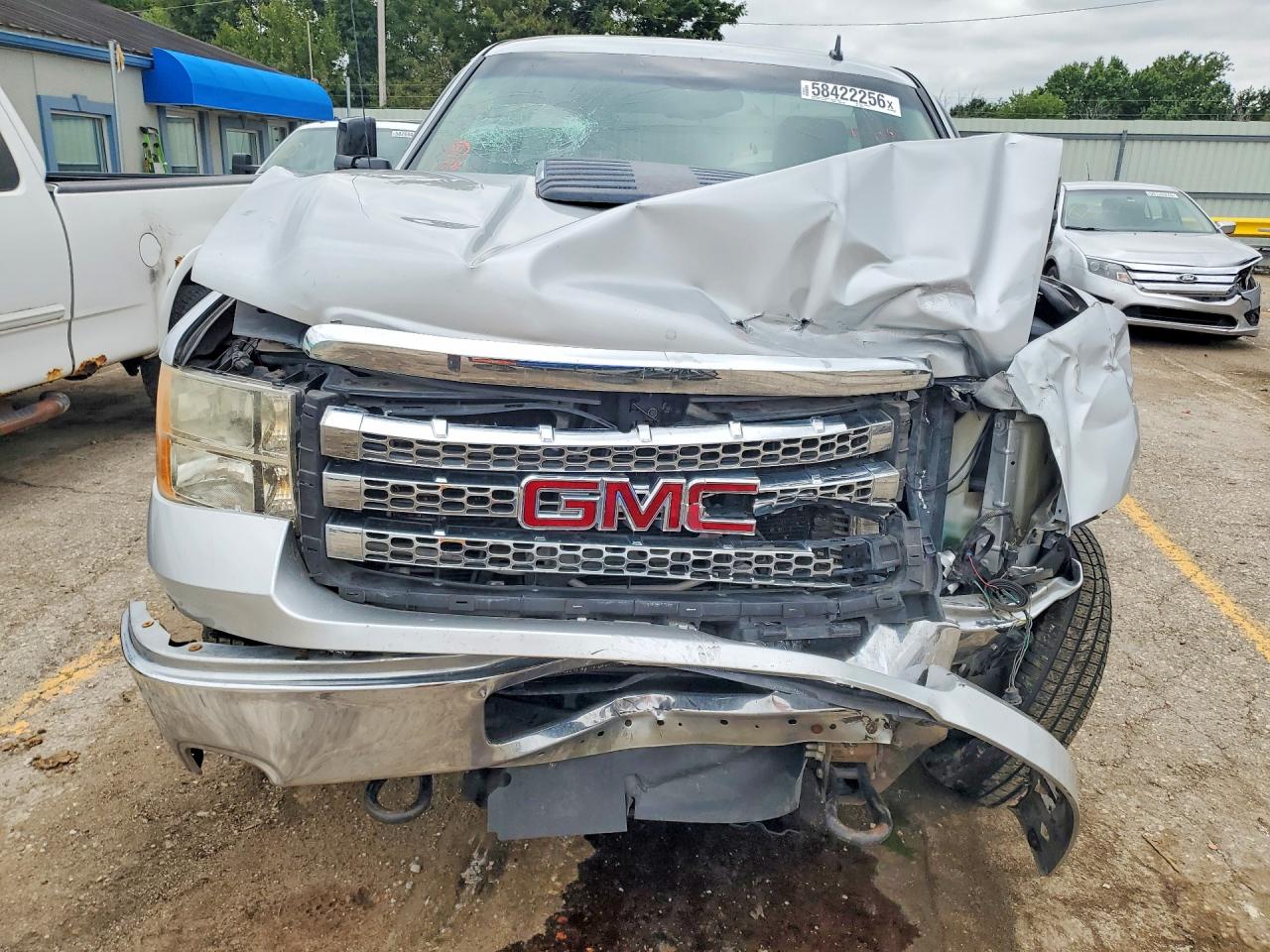 2013 Gmc Sierra K2500 Sle Silver vin: 1GT020C88DZ238692