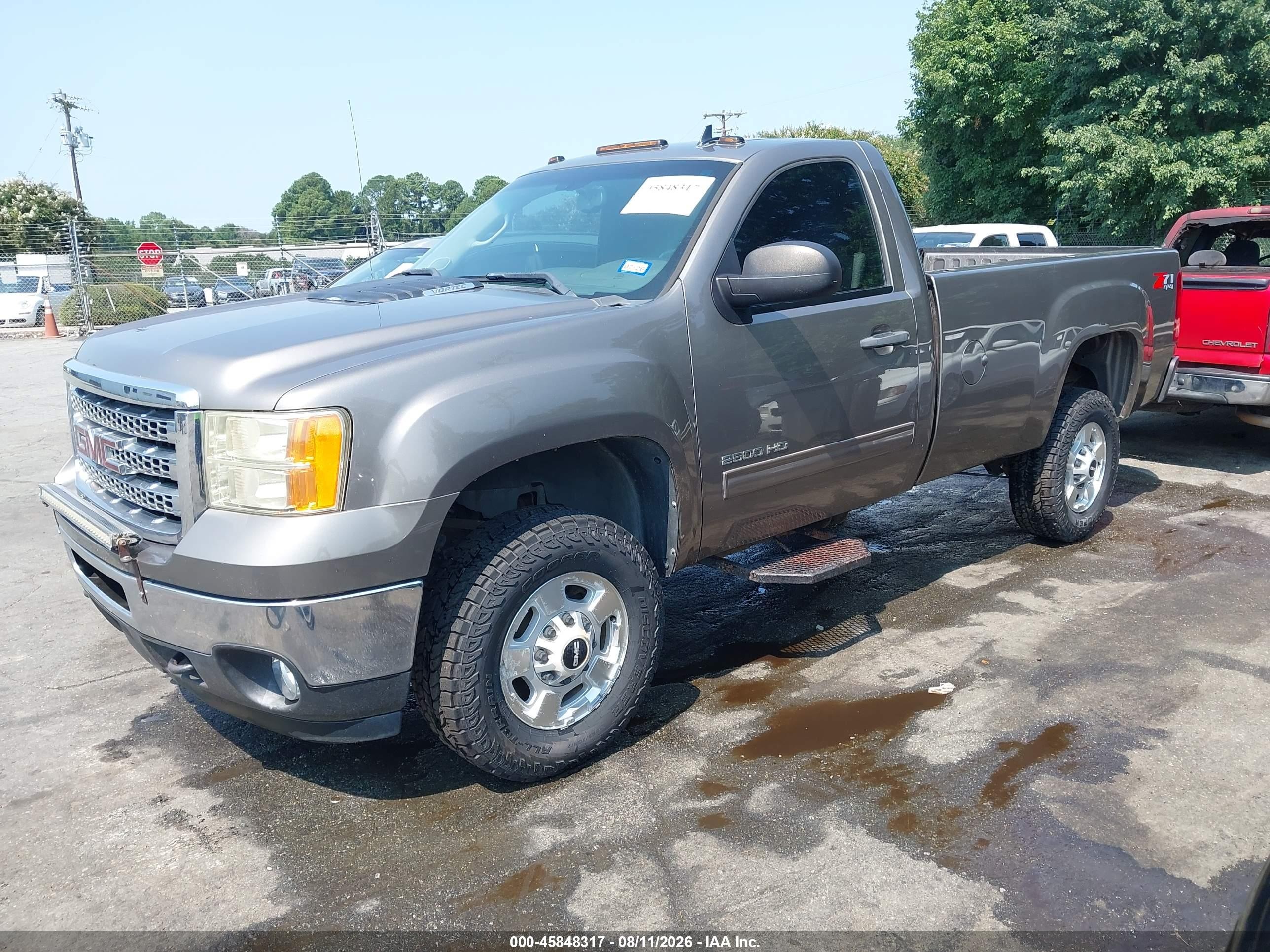 2014 Gmc Sierra 2500hd Sle Brown vin: 1GT020CG9EF112433