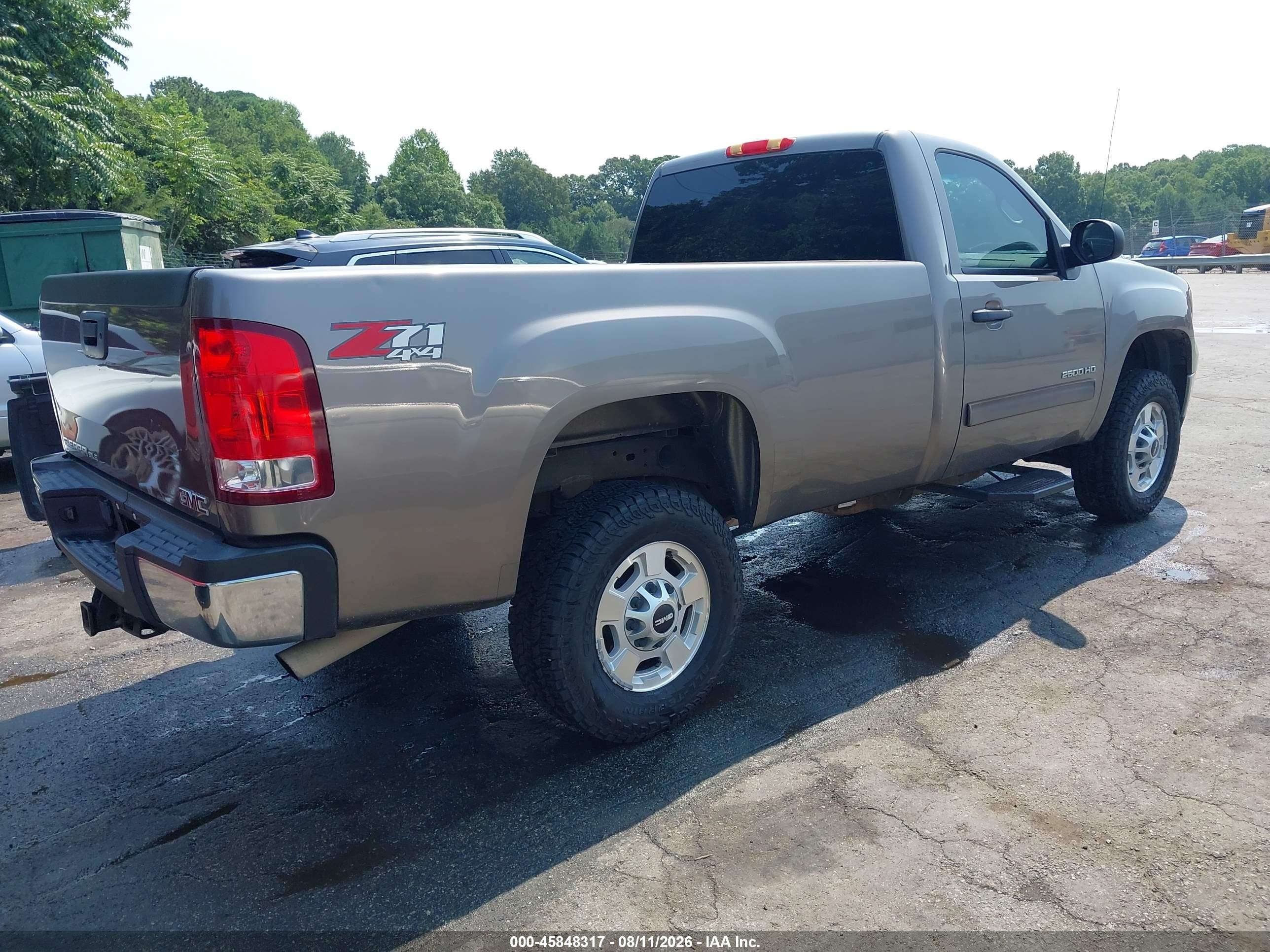 2014 Gmc Sierra 2500hd Sle Brown vin: 1GT020CG9EF112433