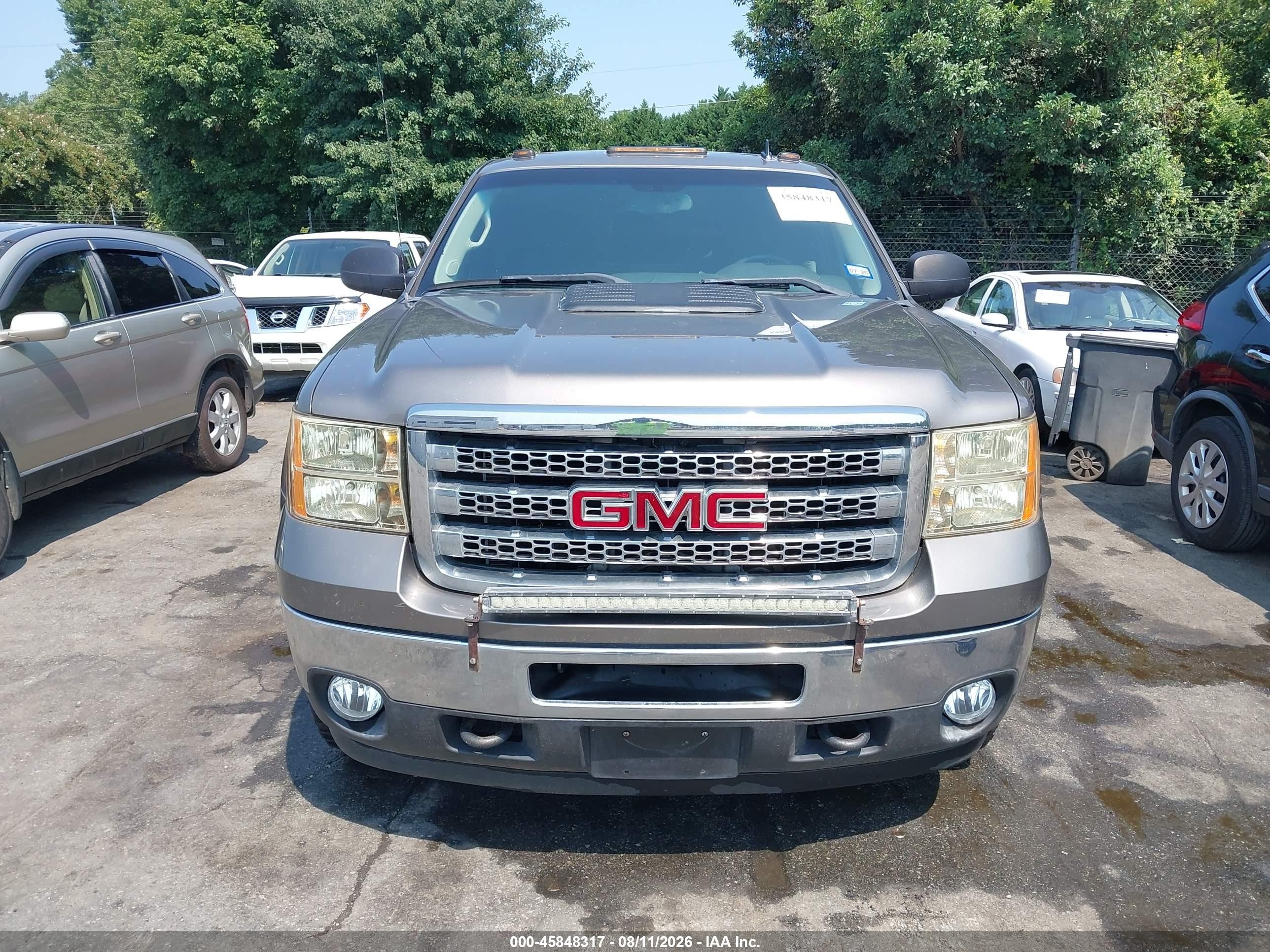 2014 Gmc Sierra 2500hd Sle Brown vin: 1GT020CG9EF112433