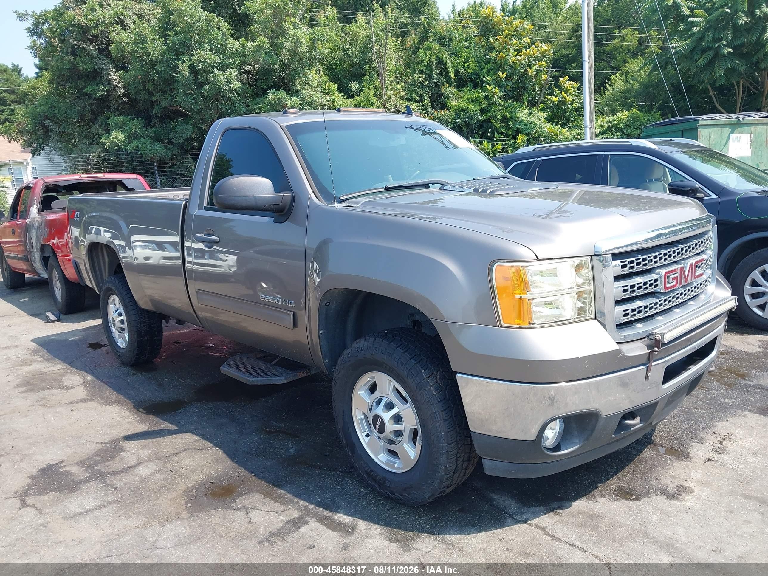2014 Gmc Sierra 2500hd Sle Brown vin: 1GT020CG9EF112433