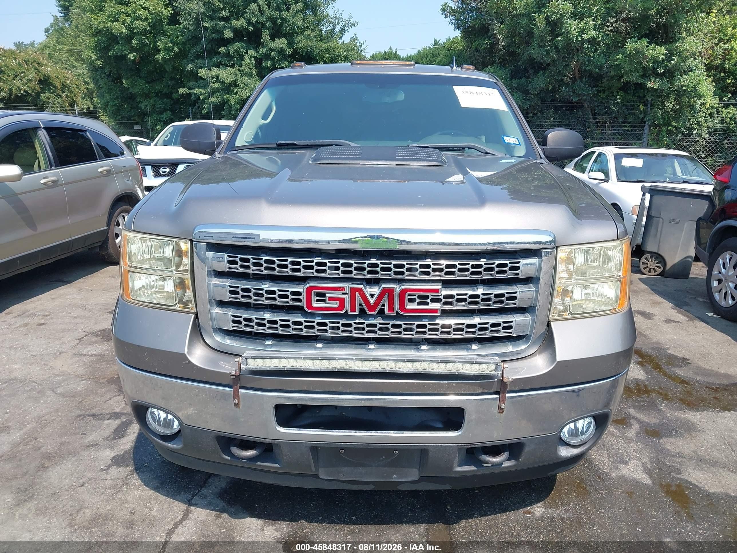 2014 Gmc Sierra 2500hd Sle Brown vin: 1GT020CG9EF112433