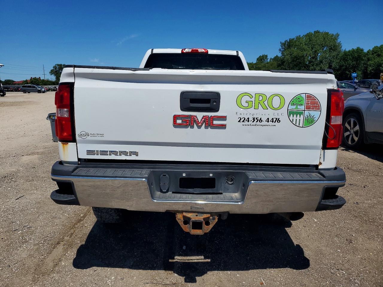 2017 Gmc Sierra K2500 Heavy Duty White vin: 1GT02REG3HZ236427